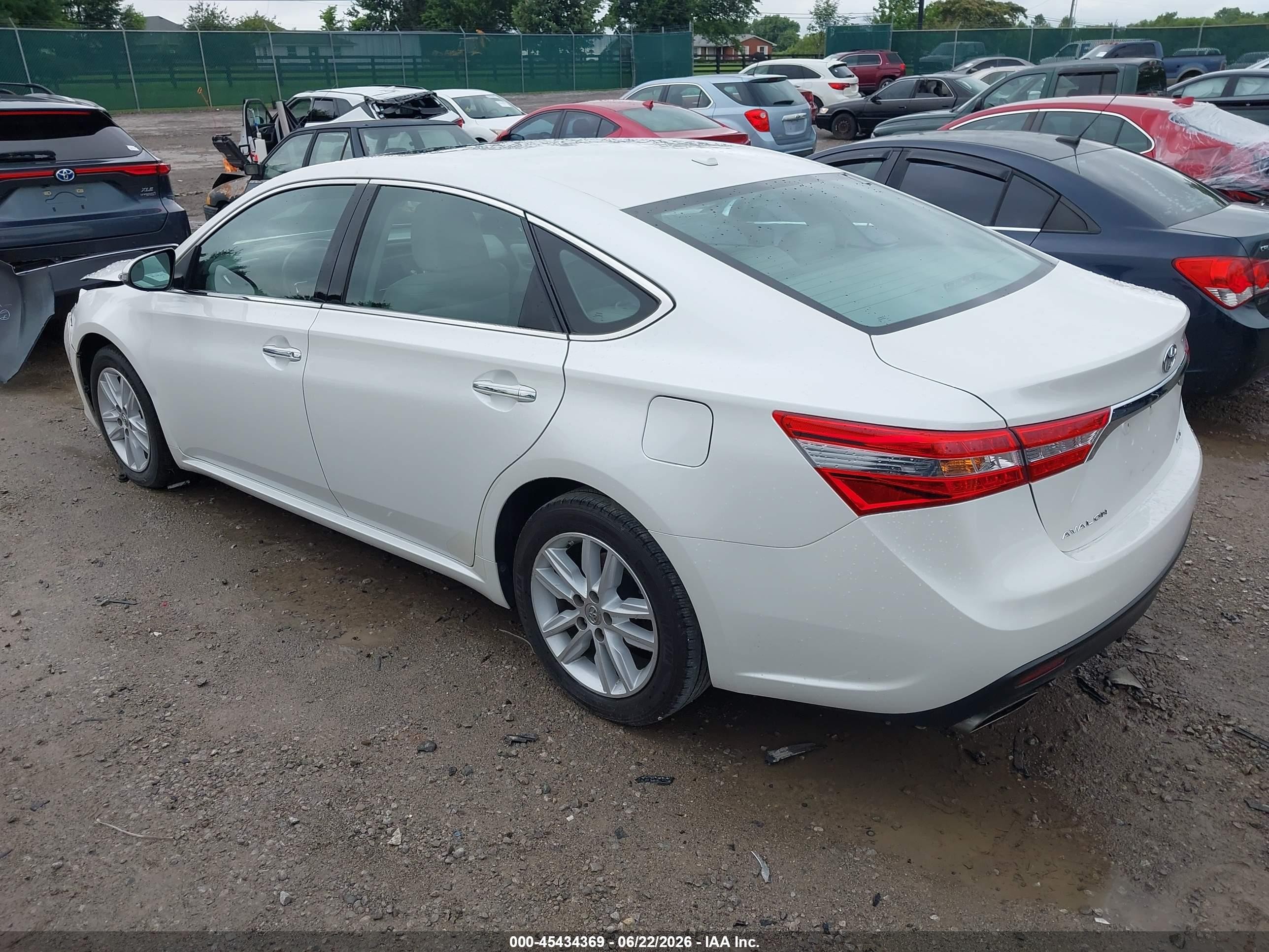 2015 Toyota Avalon Xle Premium White vin: 4T1BK1EB6FU188362