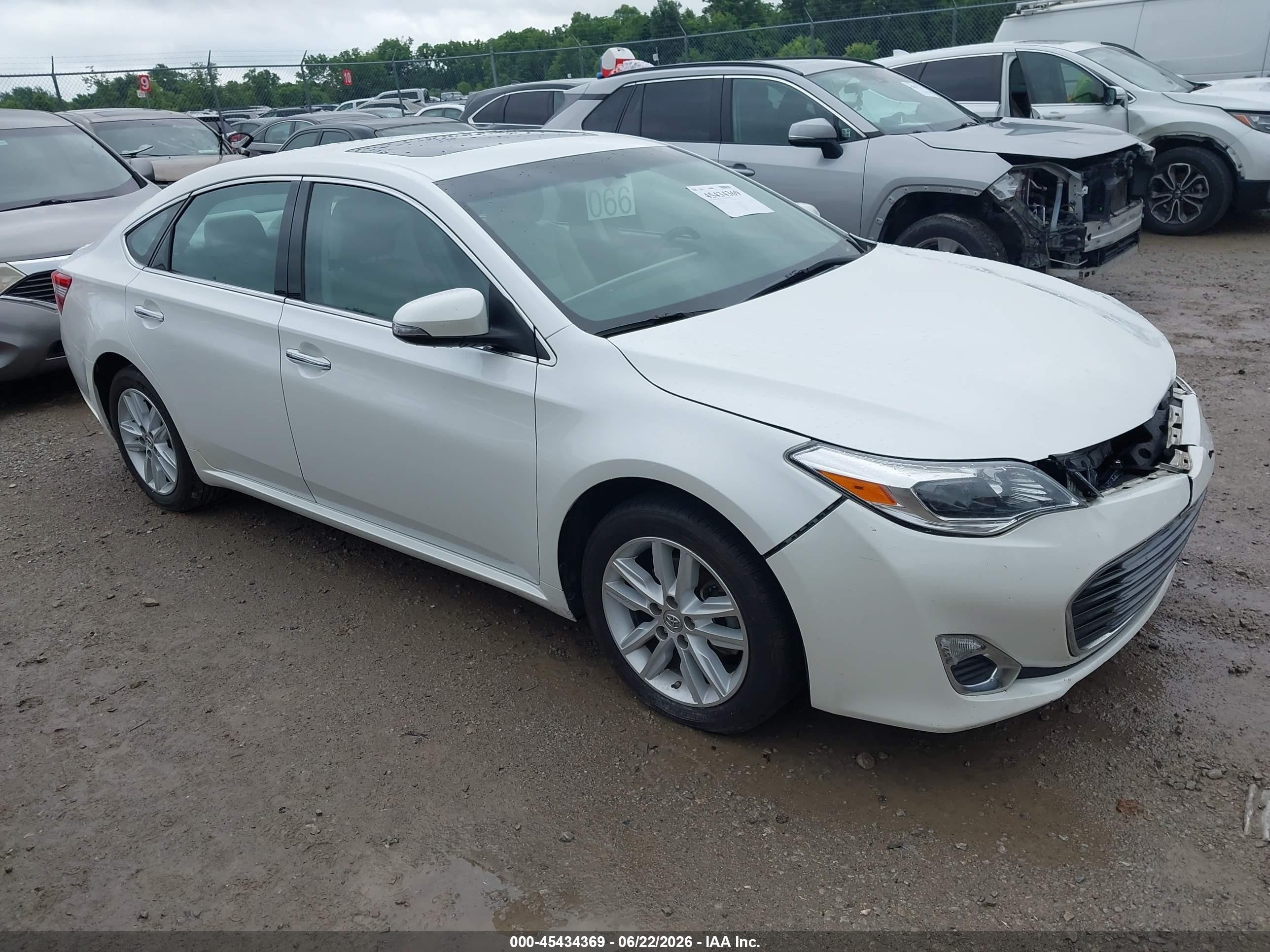 2015 Toyota Avalon Xle Premium White vin: 4T1BK1EB6FU188362