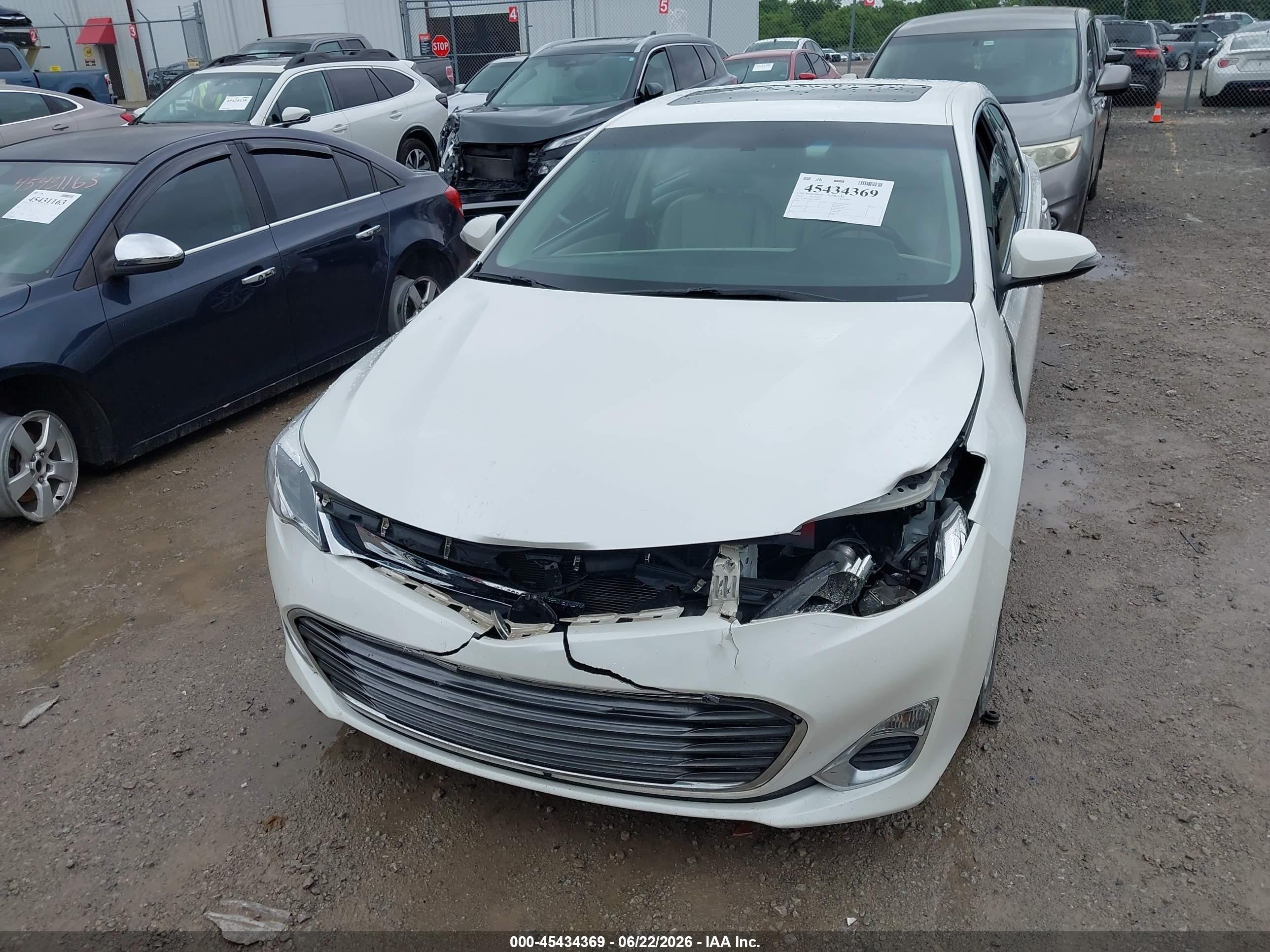 2015 Toyota Avalon Xle Premium White vin: 4T1BK1EB6FU188362