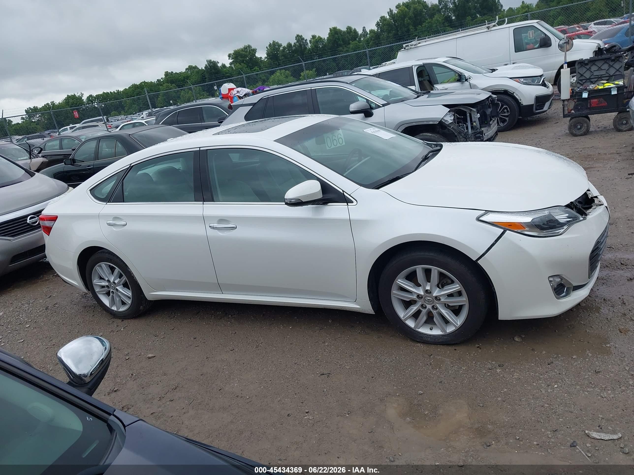 2015 Toyota Avalon Xle Premium White vin: 4T1BK1EB6FU188362