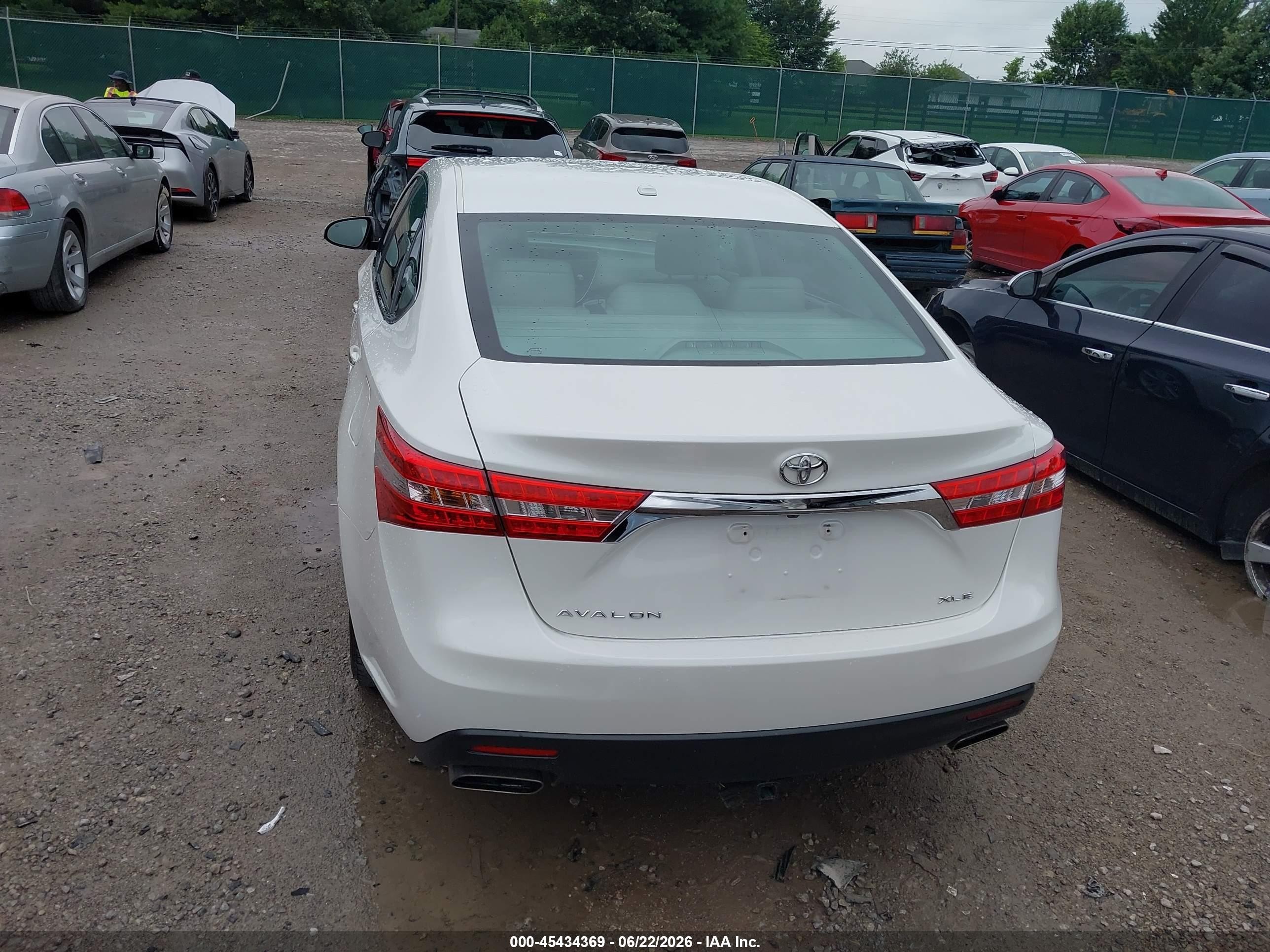2015 Toyota Avalon Xle Premium White vin: 4T1BK1EB6FU188362