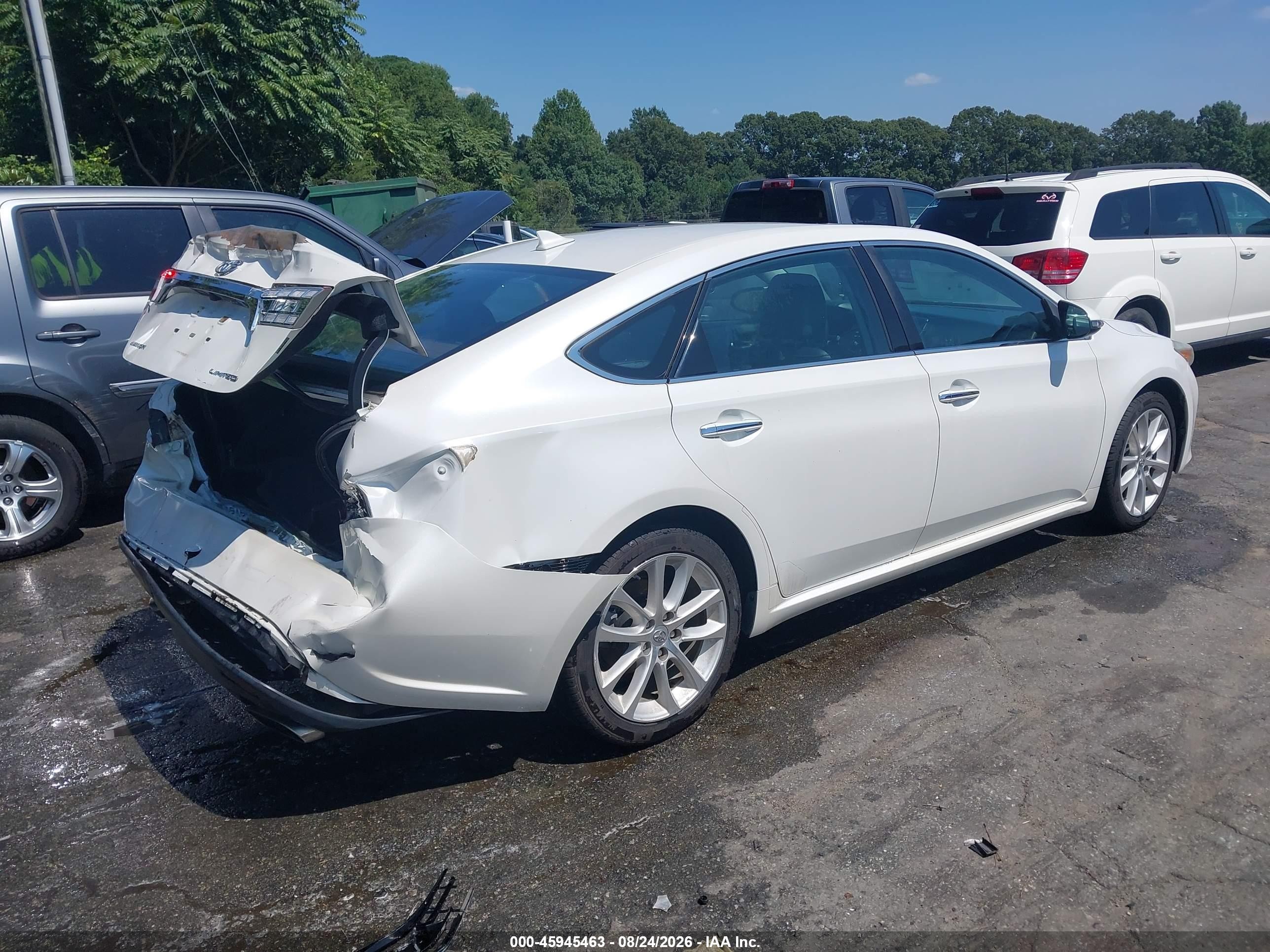 2015 Toyota Avalon Limited Серебряный vin: 4T1BK1EB6FU191665