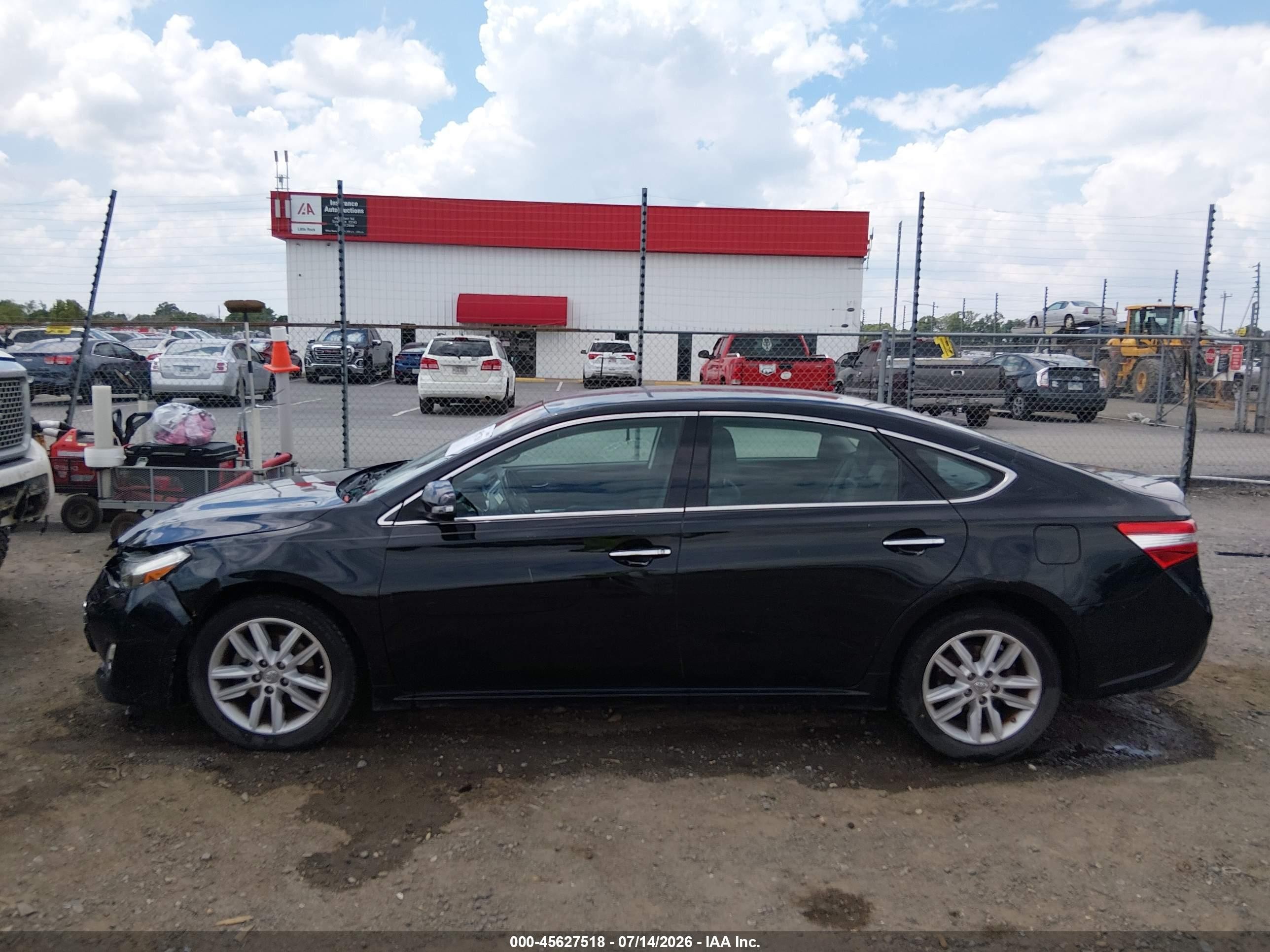 2013 Toyota Avalon Xle Black vin: 4T1BK1EB7DU025877