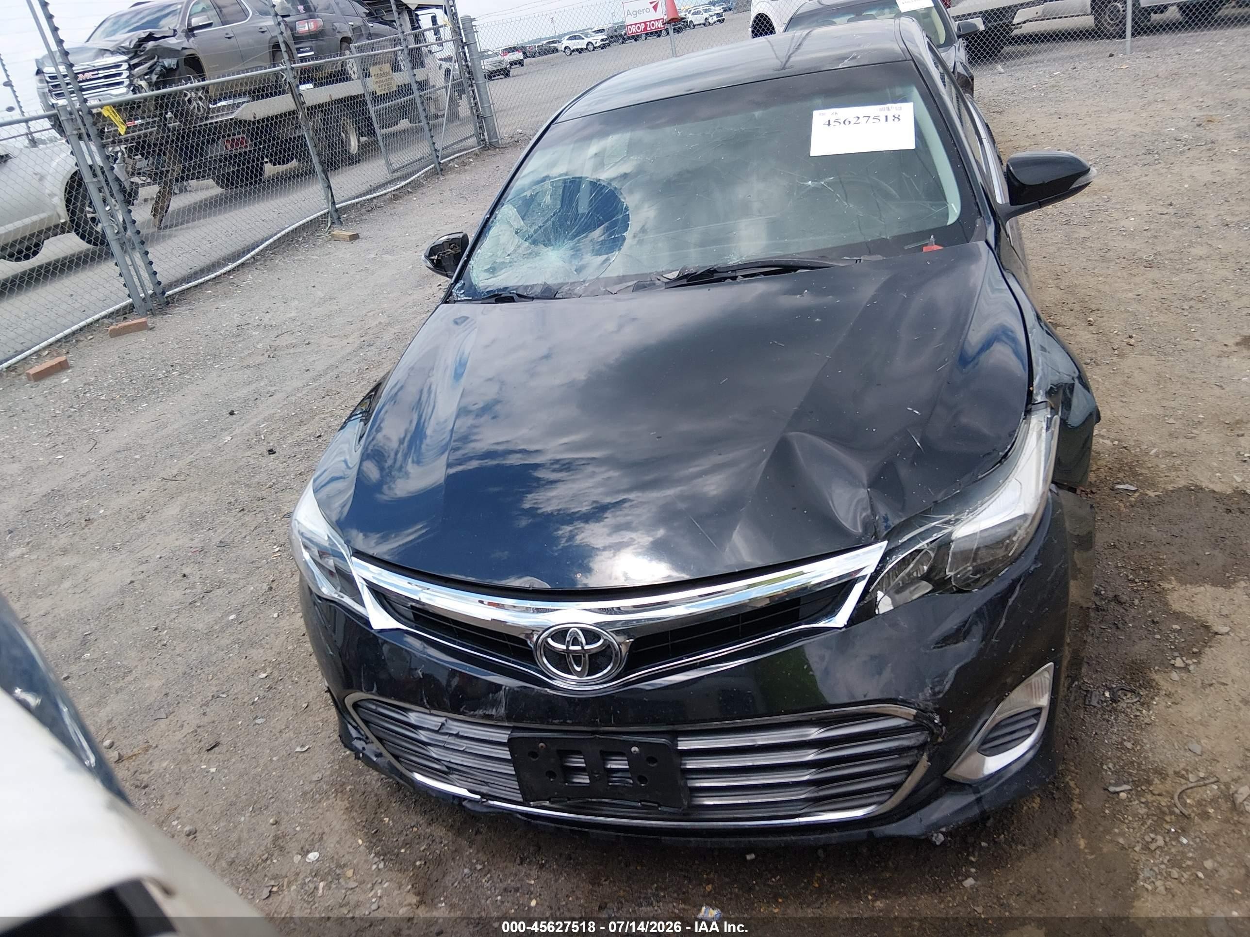 2013 Toyota Avalon Xle Black vin: 4T1BK1EB7DU025877