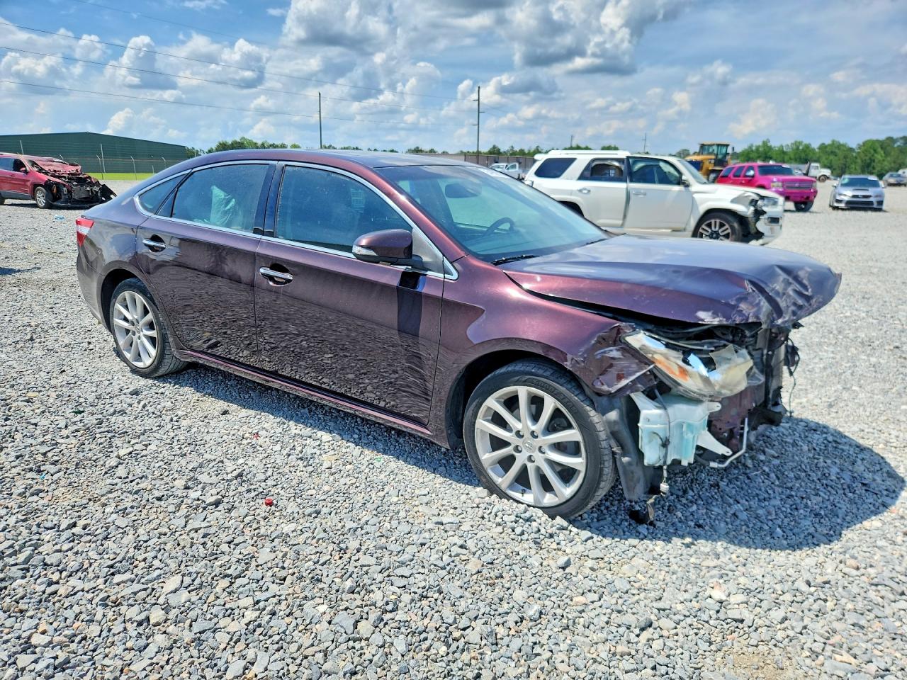 2013 Toyota Avalon Limited Фиолетовый vin: 4T1BK1EB7DU028780