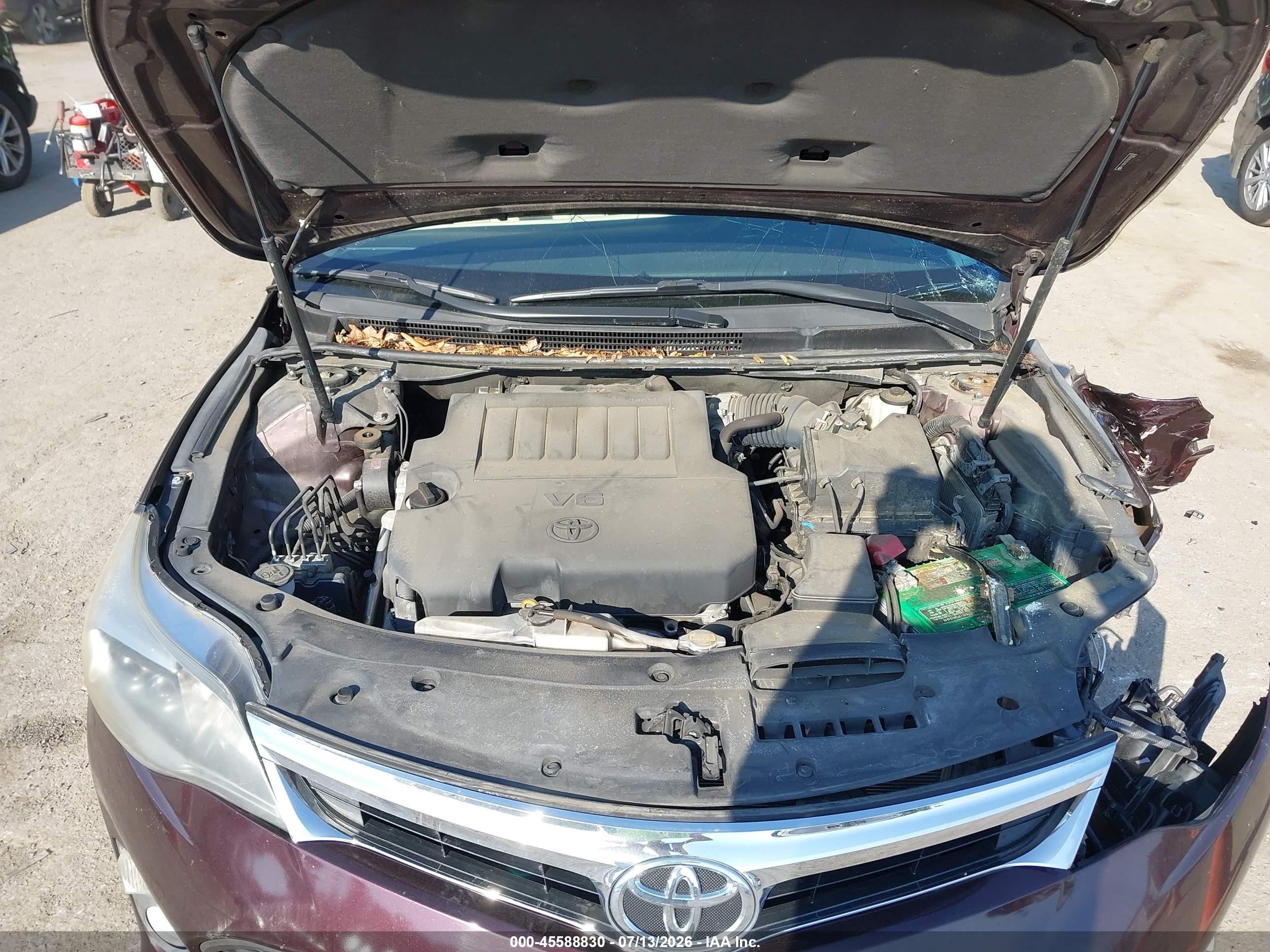2013 Toyota Avalon Xle Touring Бордовый vin: 4T1BK1EB7DU038287