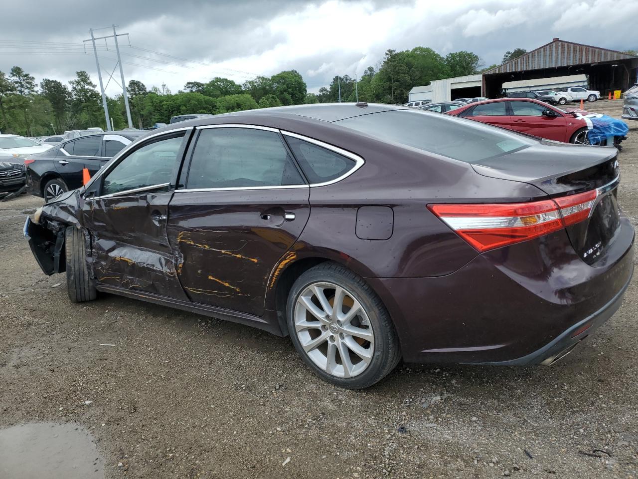 2013 Toyt Avalon Maroon vin: 4T1BK1EB7DU039746
