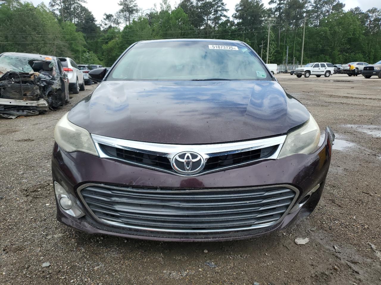 2013 Toyt Avalon Maroon vin: 4T1BK1EB7DU039746