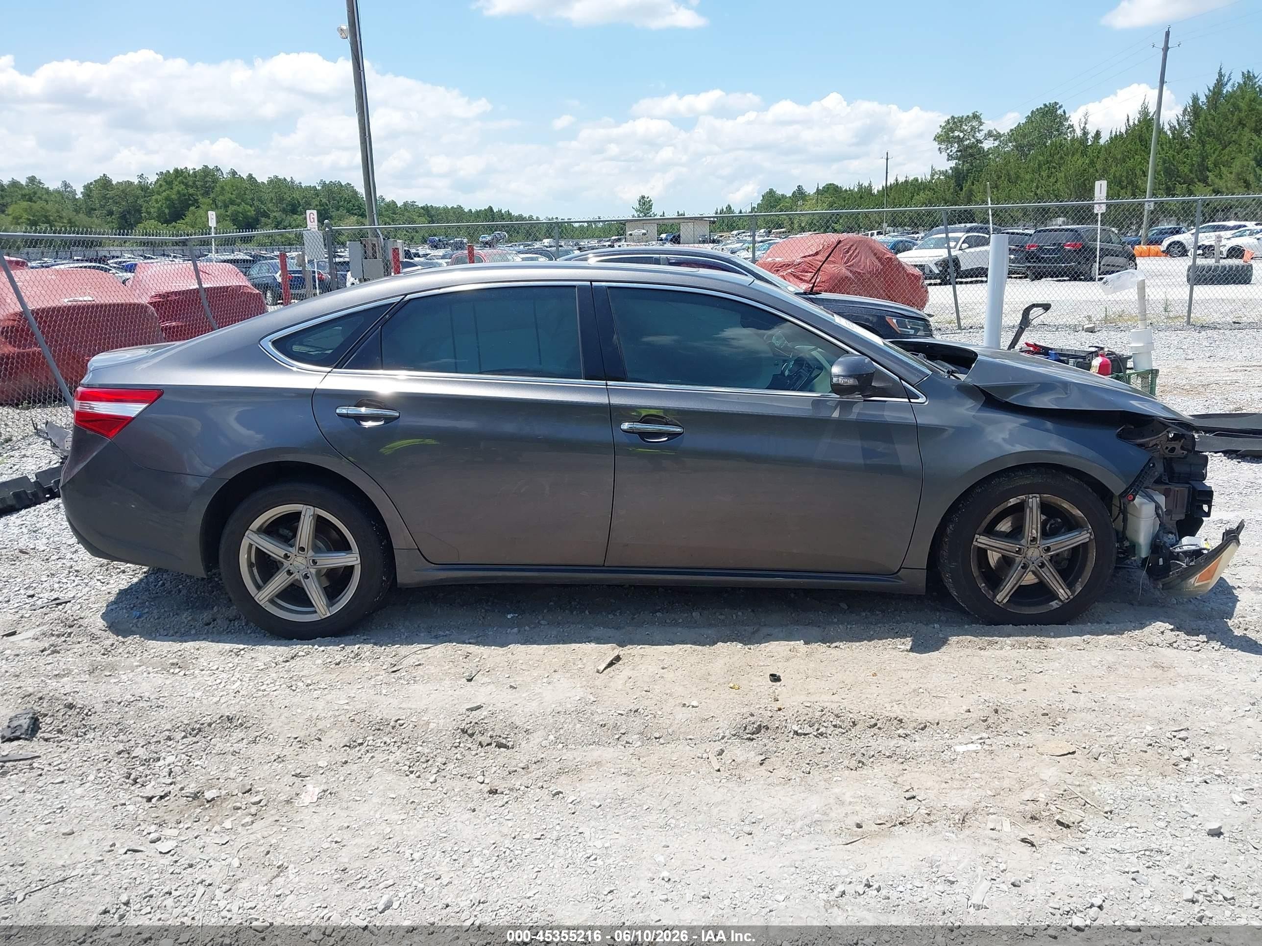 2013 Toyota Avalon Limited Gray vin: 4T1BK1EB7DU049855