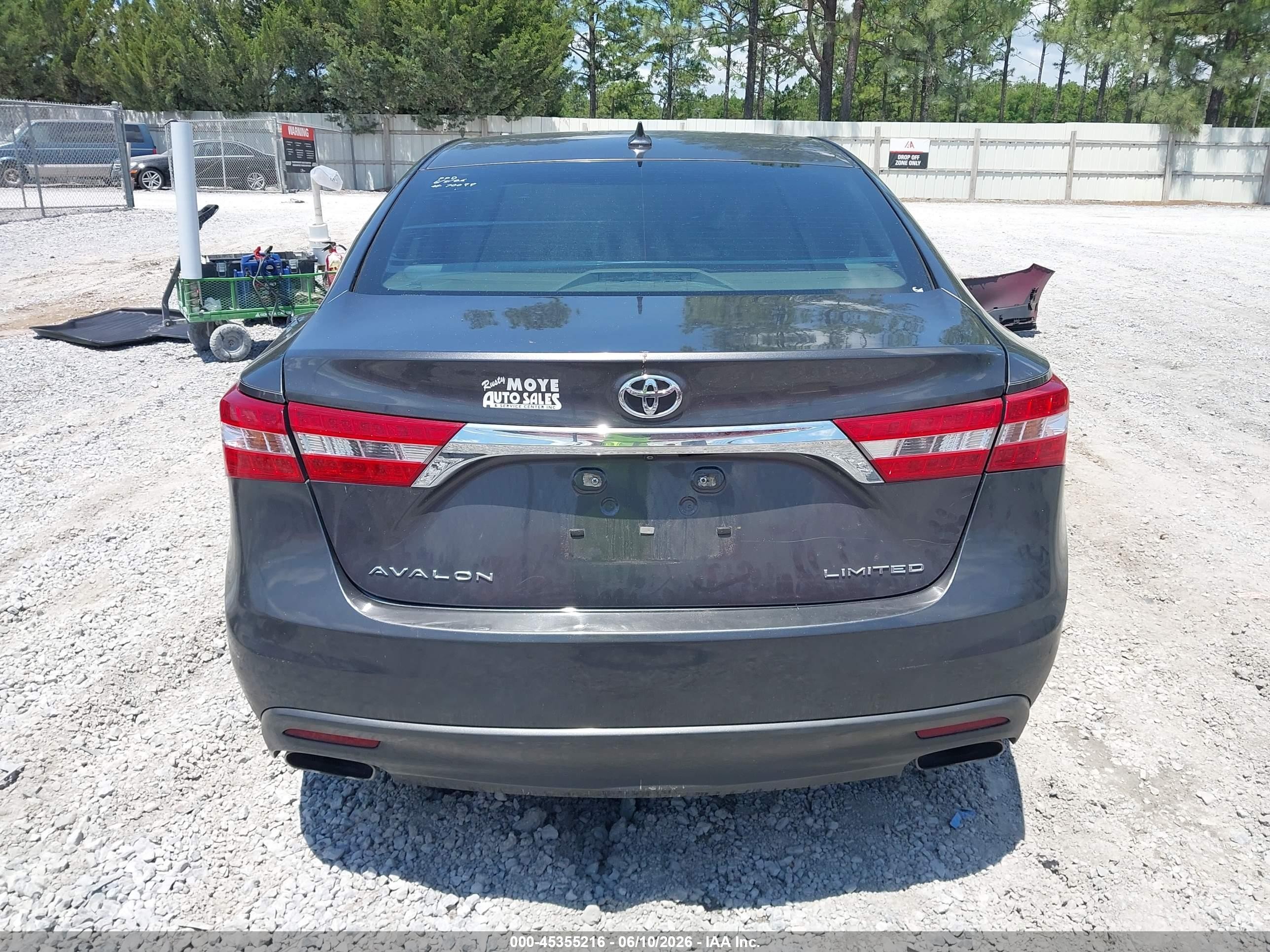 2013 Toyota Avalon Limited Gray vin: 4T1BK1EB7DU049855