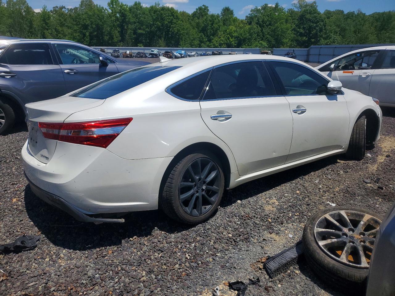 2013 Toyota Avalon Limited White vin: 4T1BK1EB7DU057292