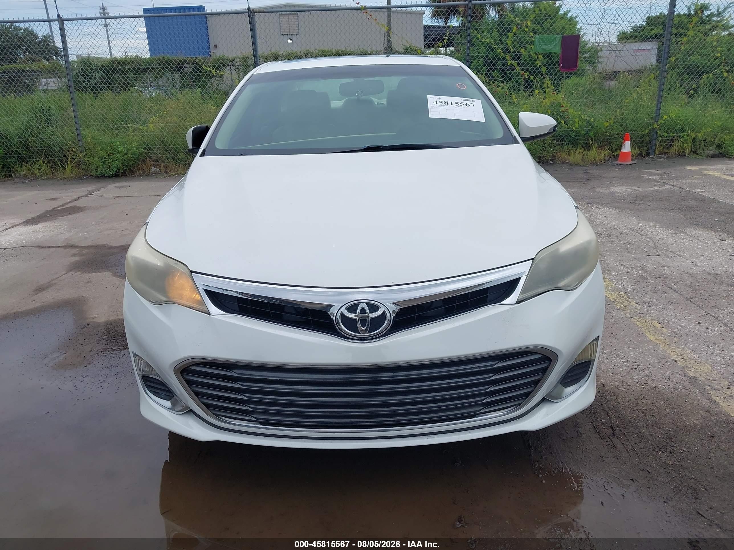 2013 Toyota Avalon Xle Premium White vin: 4T1BK1EB7DU058605