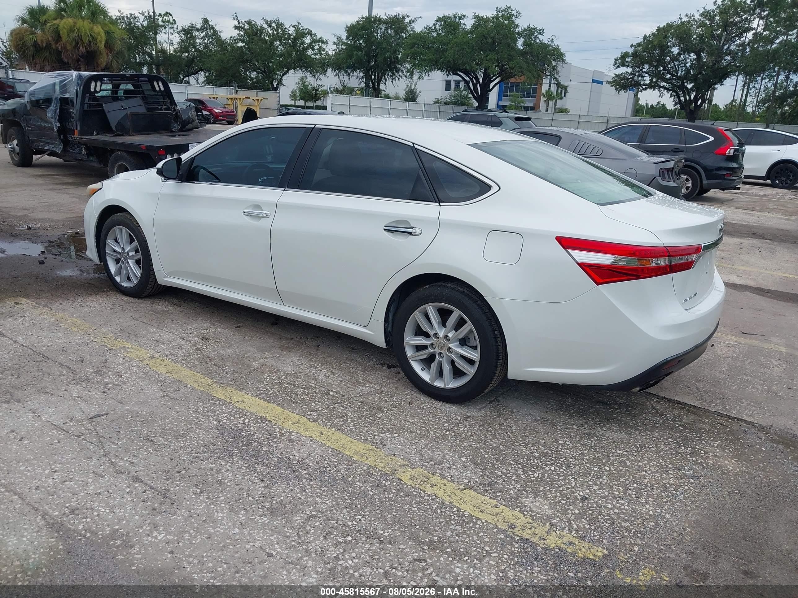 2013 Toyota Avalon Xle Premium White vin: 4T1BK1EB7DU058605