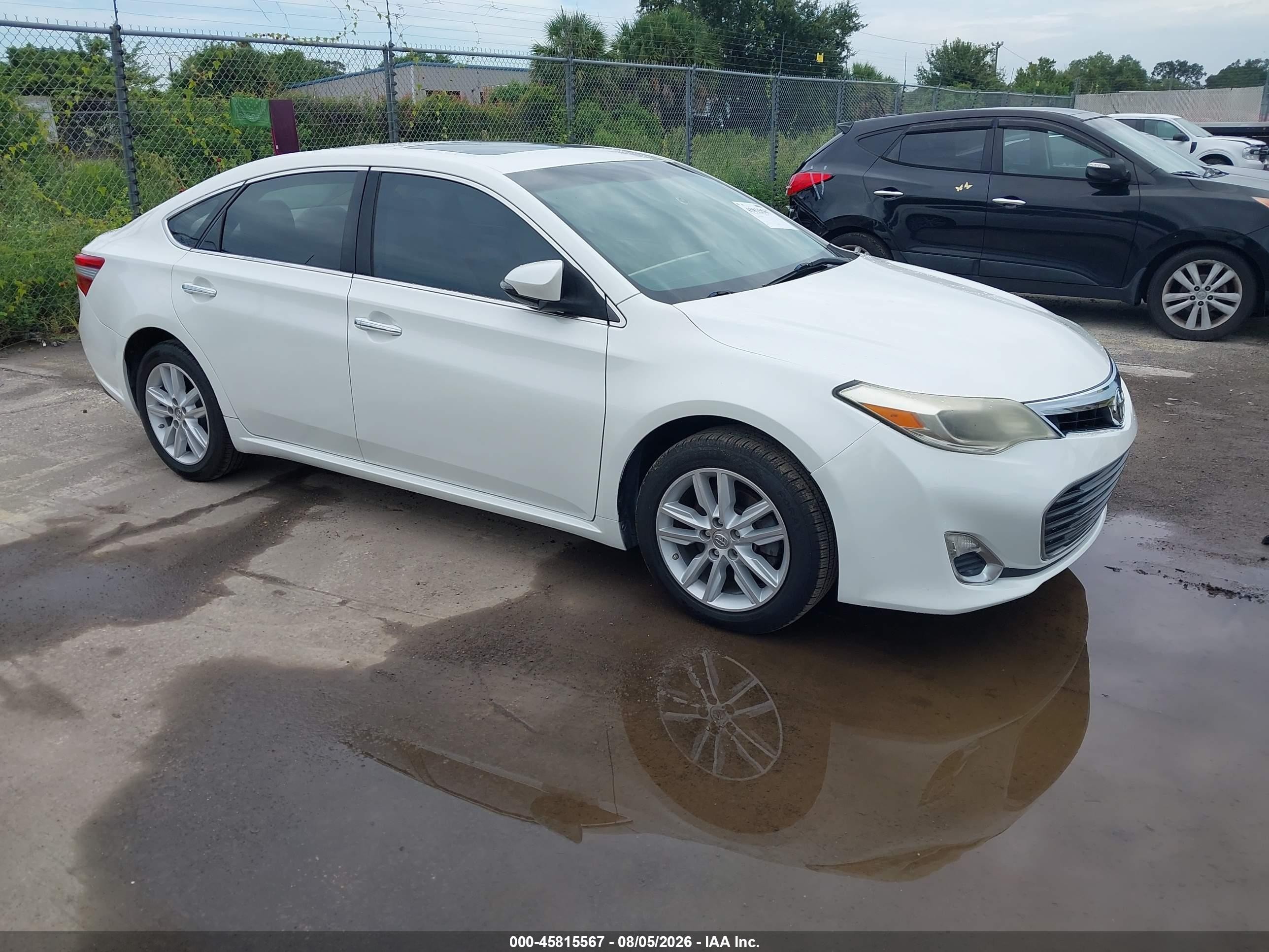 2013 Toyota Avalon Xle Premium White vin: 4T1BK1EB7DU058605