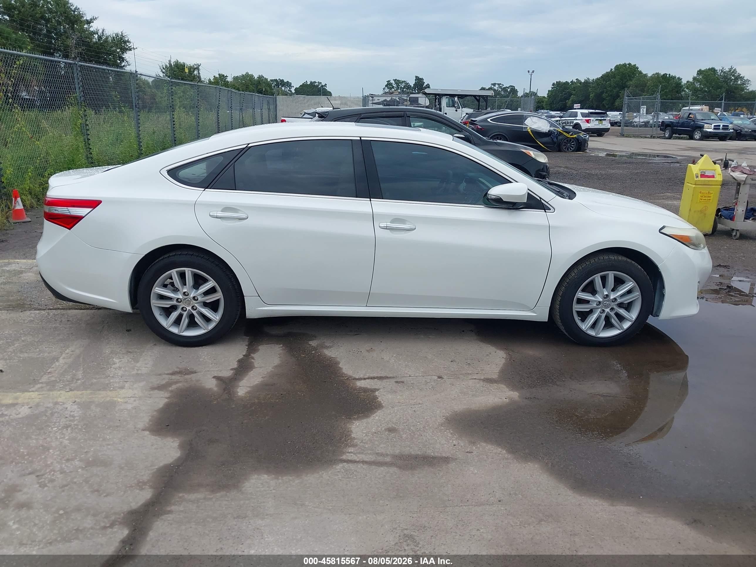 2013 Toyota Avalon Xle Premium White vin: 4T1BK1EB7DU058605