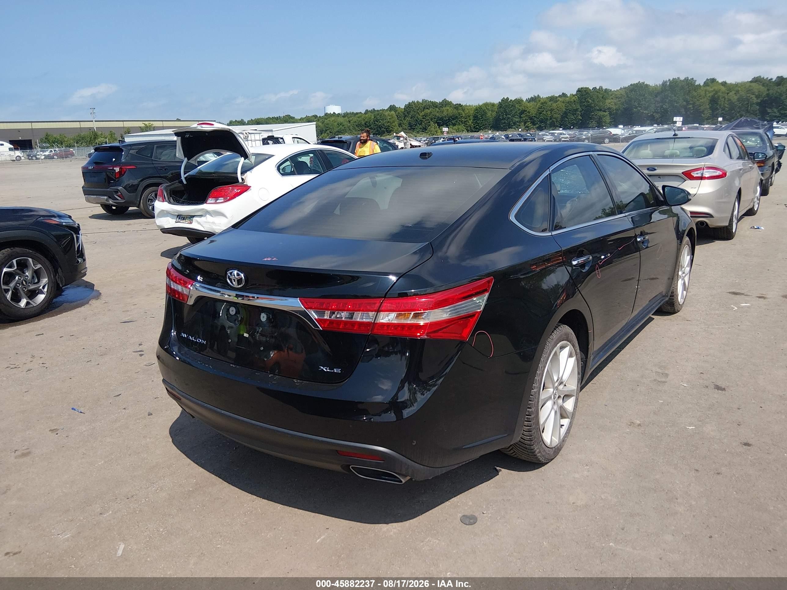 2013 Toyota Avalon Xle Touring Black vin: 4T1BK1EB7DU062816