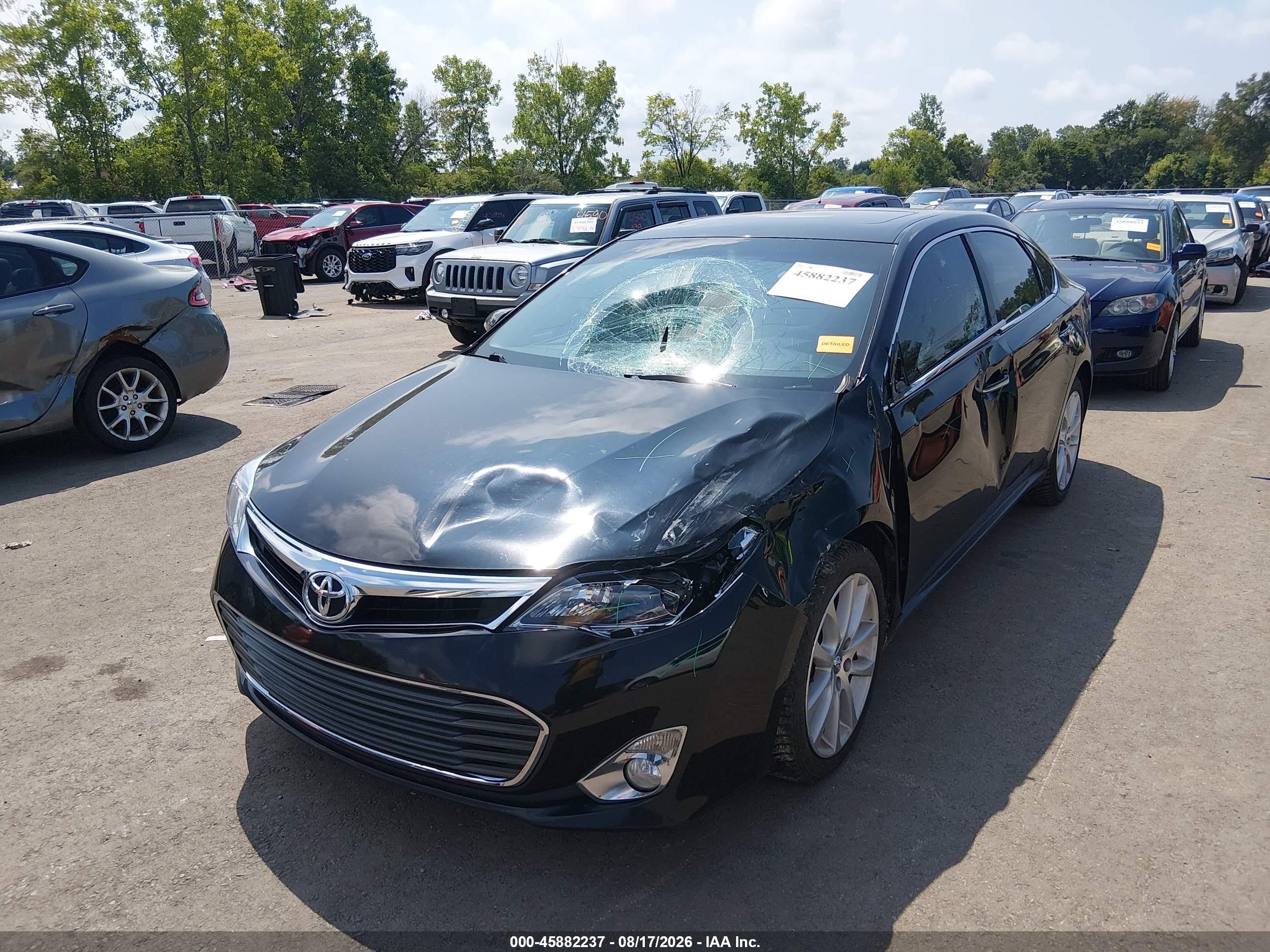 2013 Toyota Avalon Xle Touring Black vin: 4T1BK1EB7DU062816