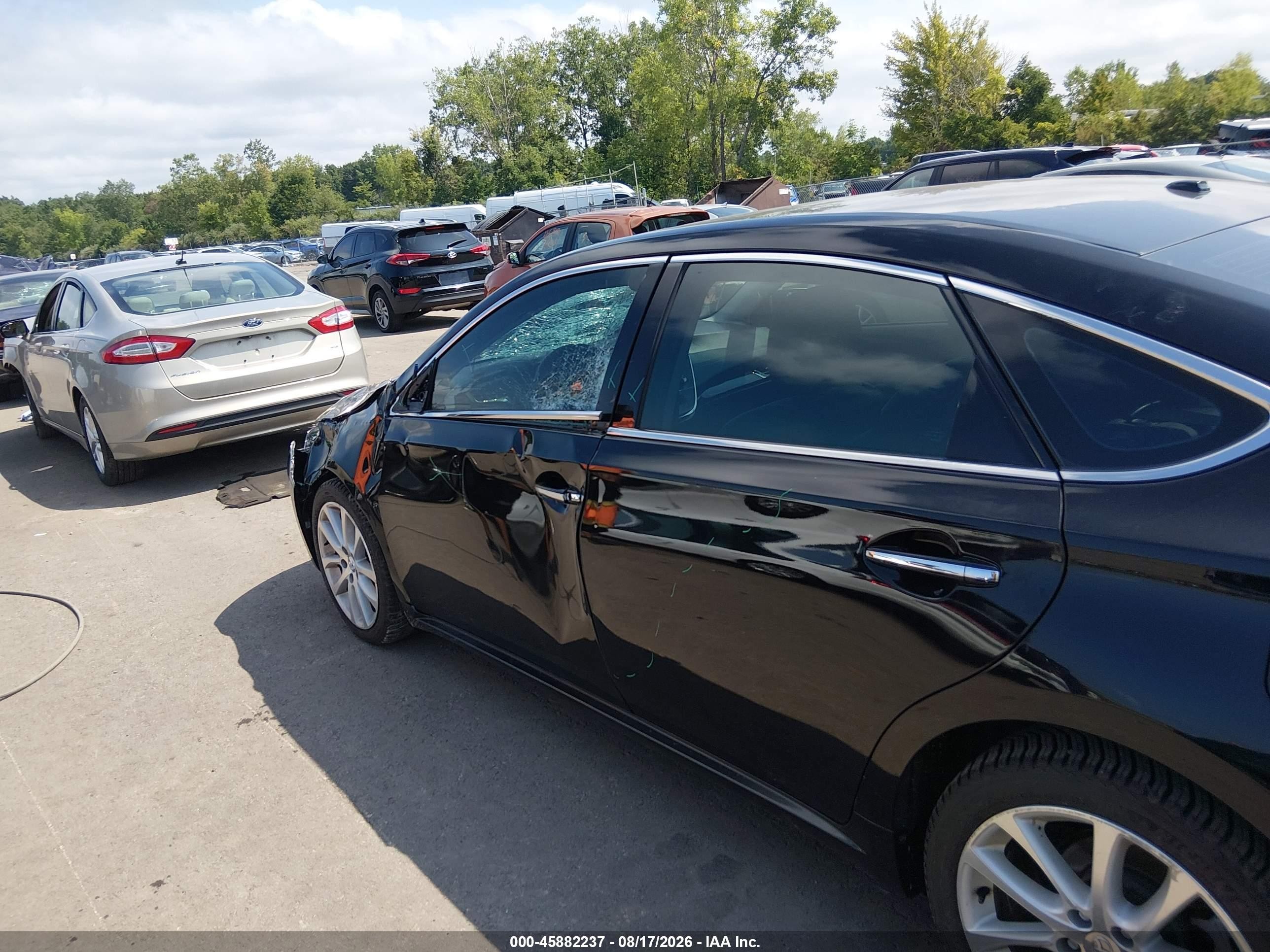 2013 Toyota Avalon Xle Touring Black vin: 4T1BK1EB7DU062816