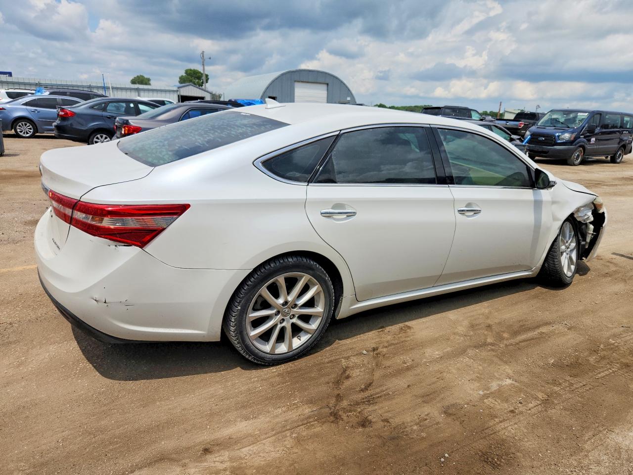 2013 Toyota Avalon Limited Белый vin: 4T1BK1EB7DU075033