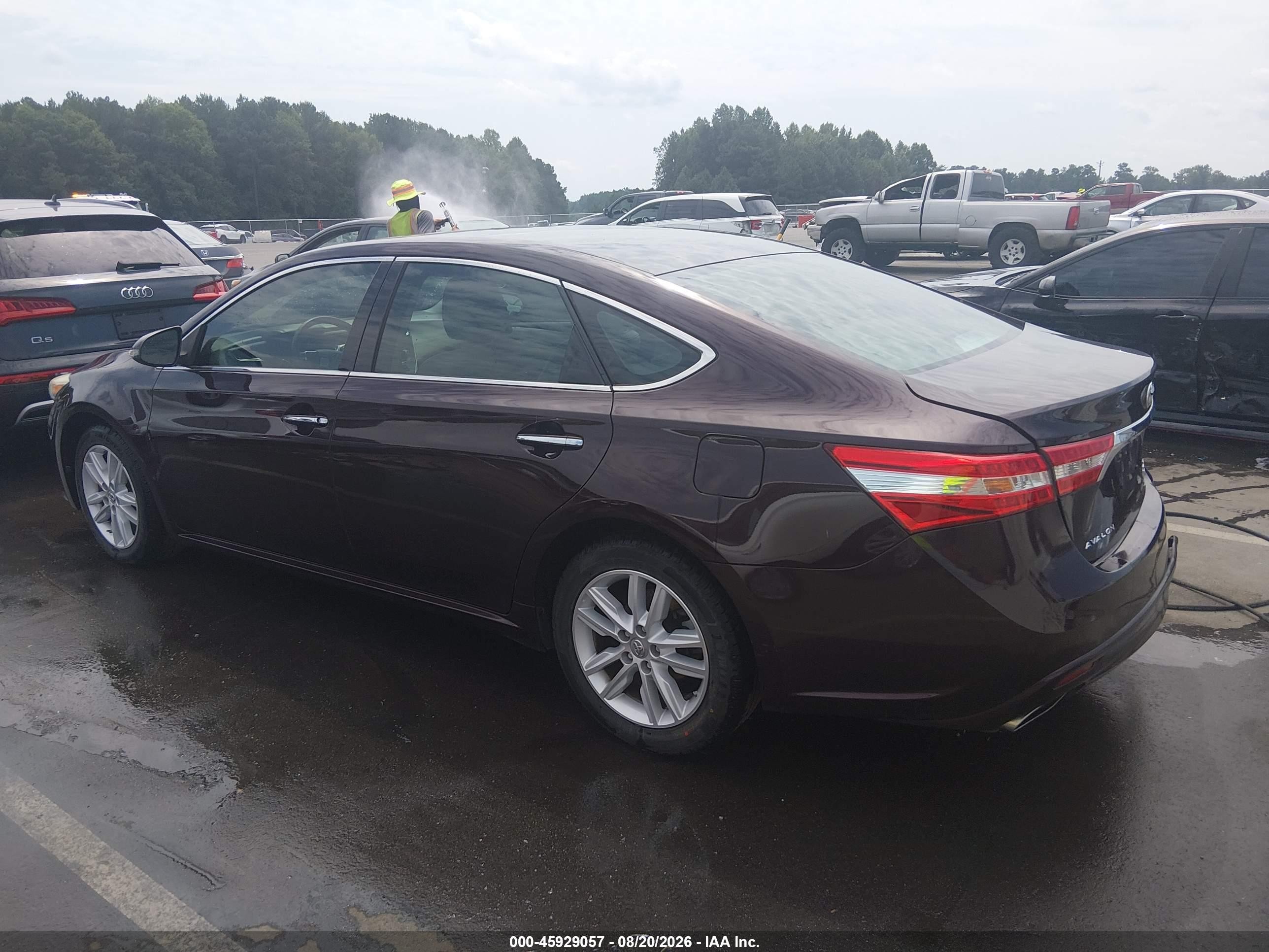 2013 Toyota Avalon Xle Темно-бордовый vin: 4T1BK1EB7DU075159