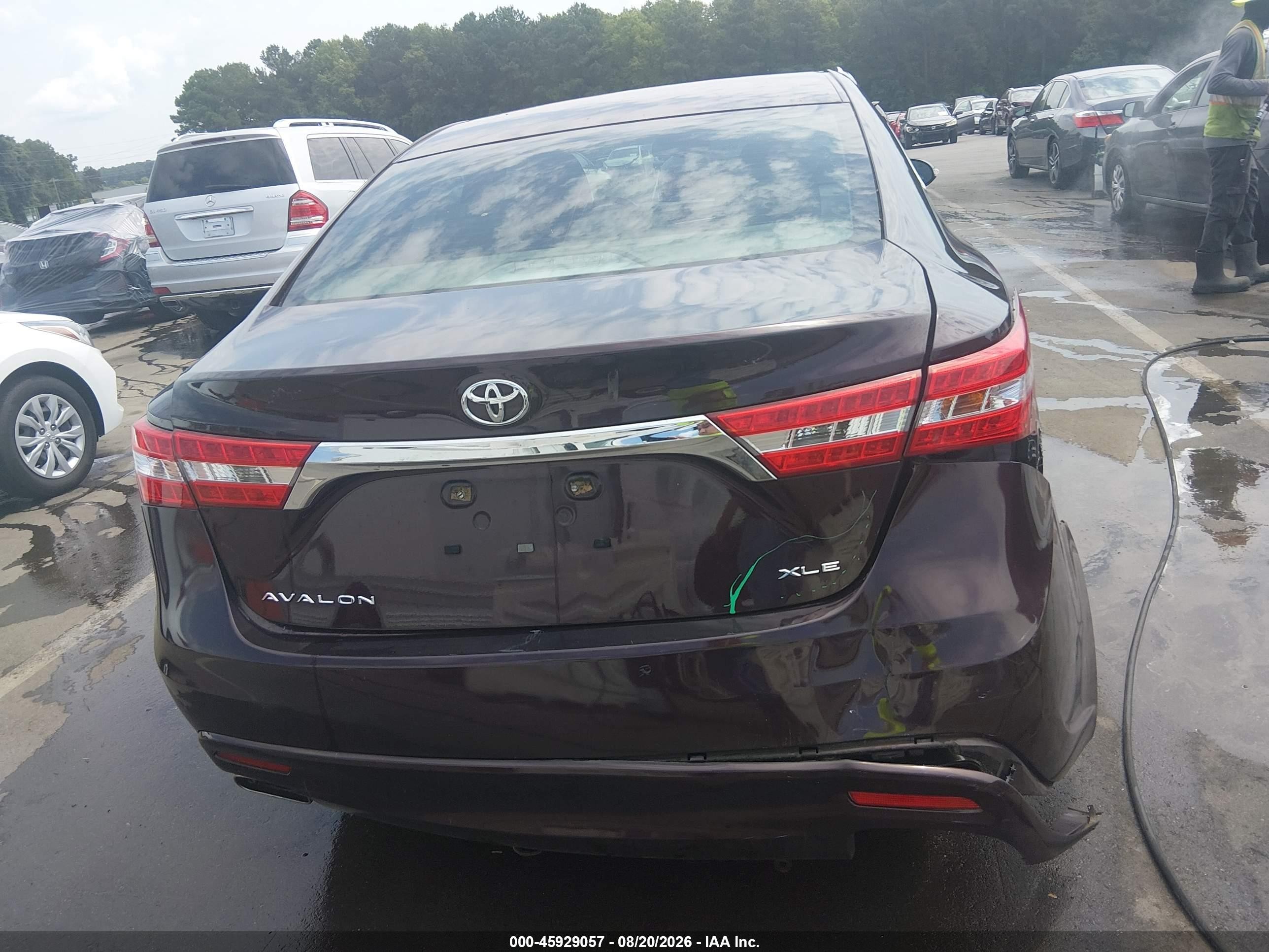 2013 Toyota Avalon Xle Темно-бордовый vin: 4T1BK1EB7DU075159