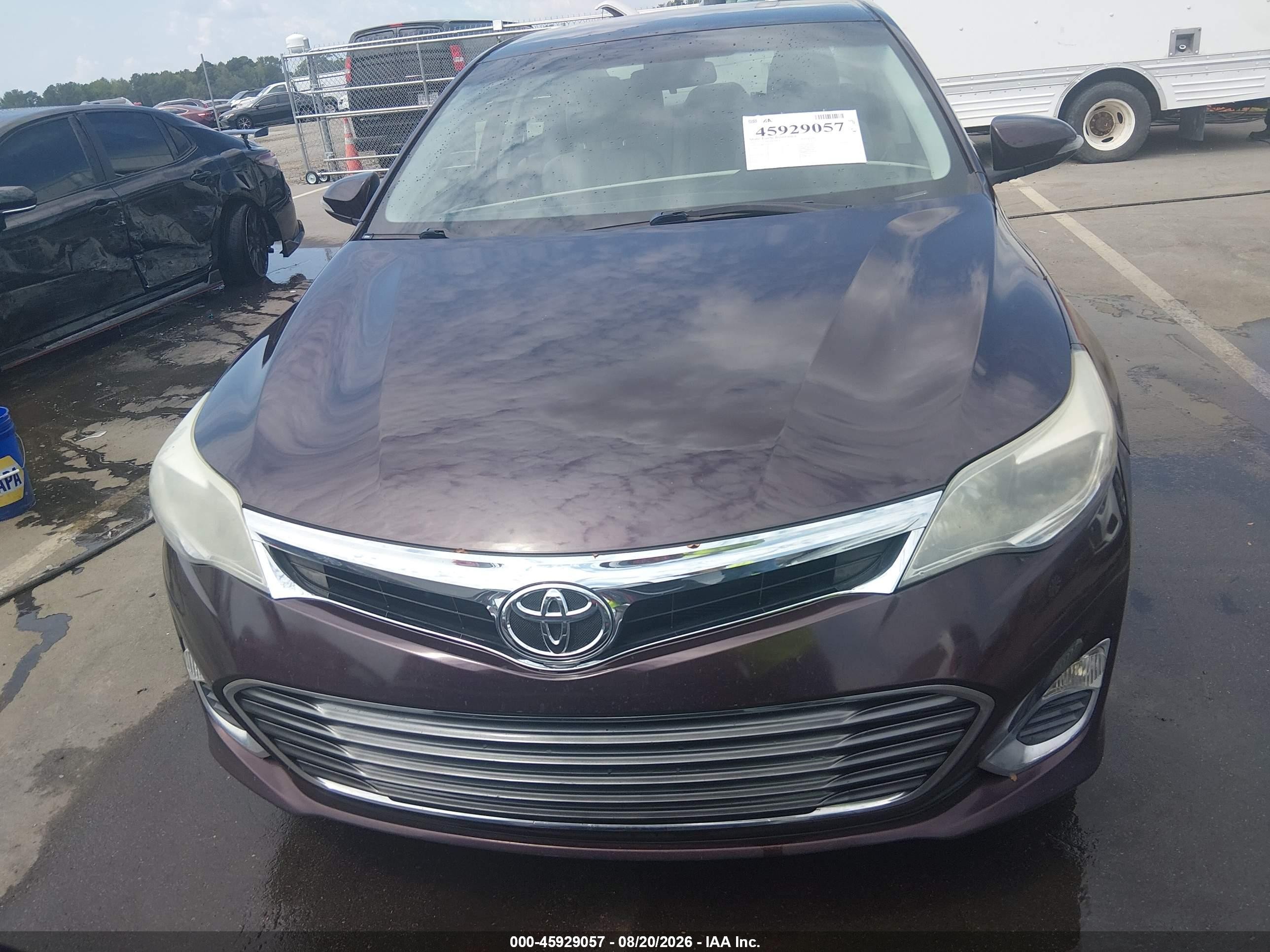 2013 Toyota Avalon Xle Темно-бордовый vin: 4T1BK1EB7DU075159