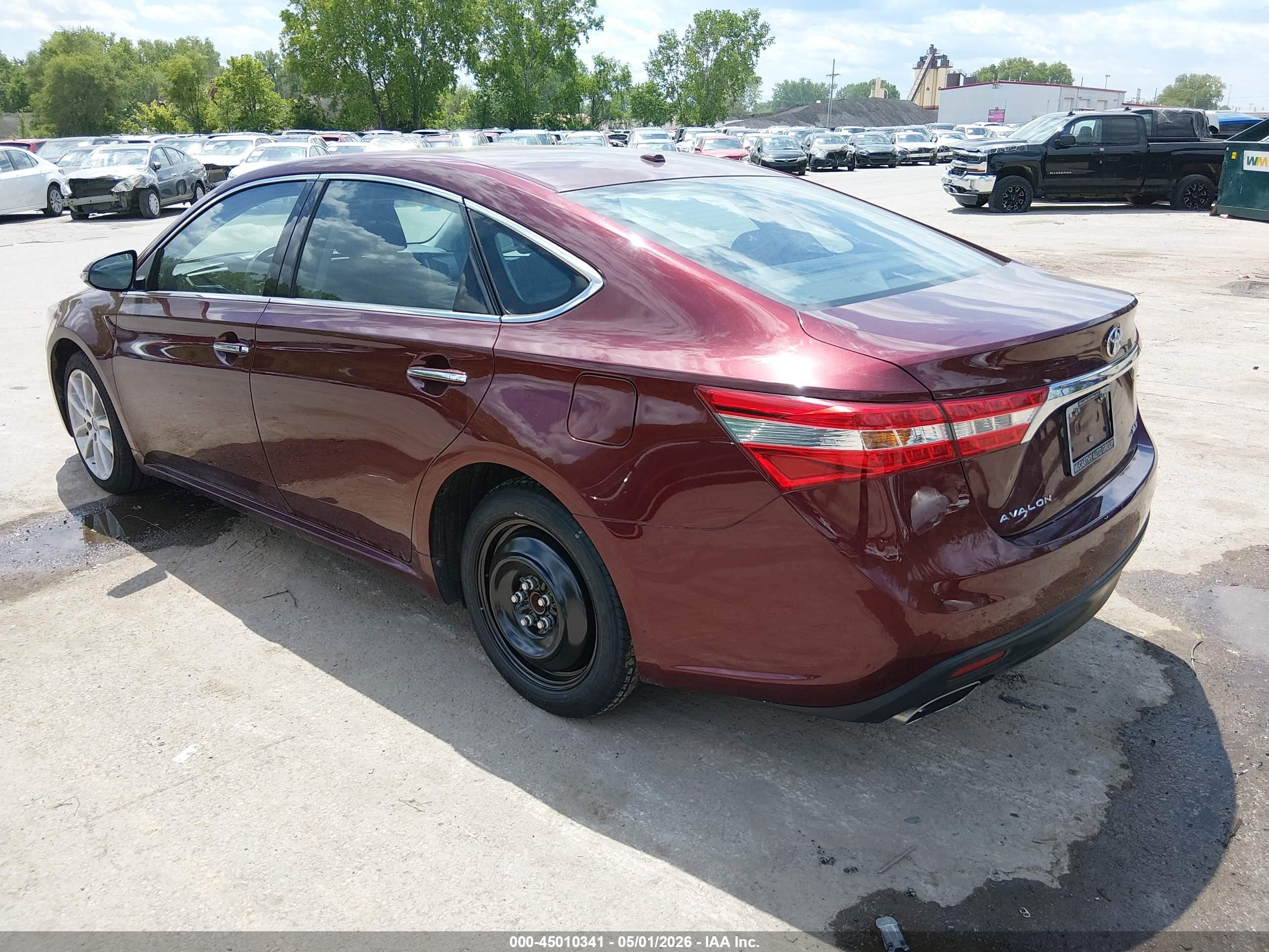 2013 Toyota Avalon Xle Touring Maroon vin: 4T1BK1EB7DU075632