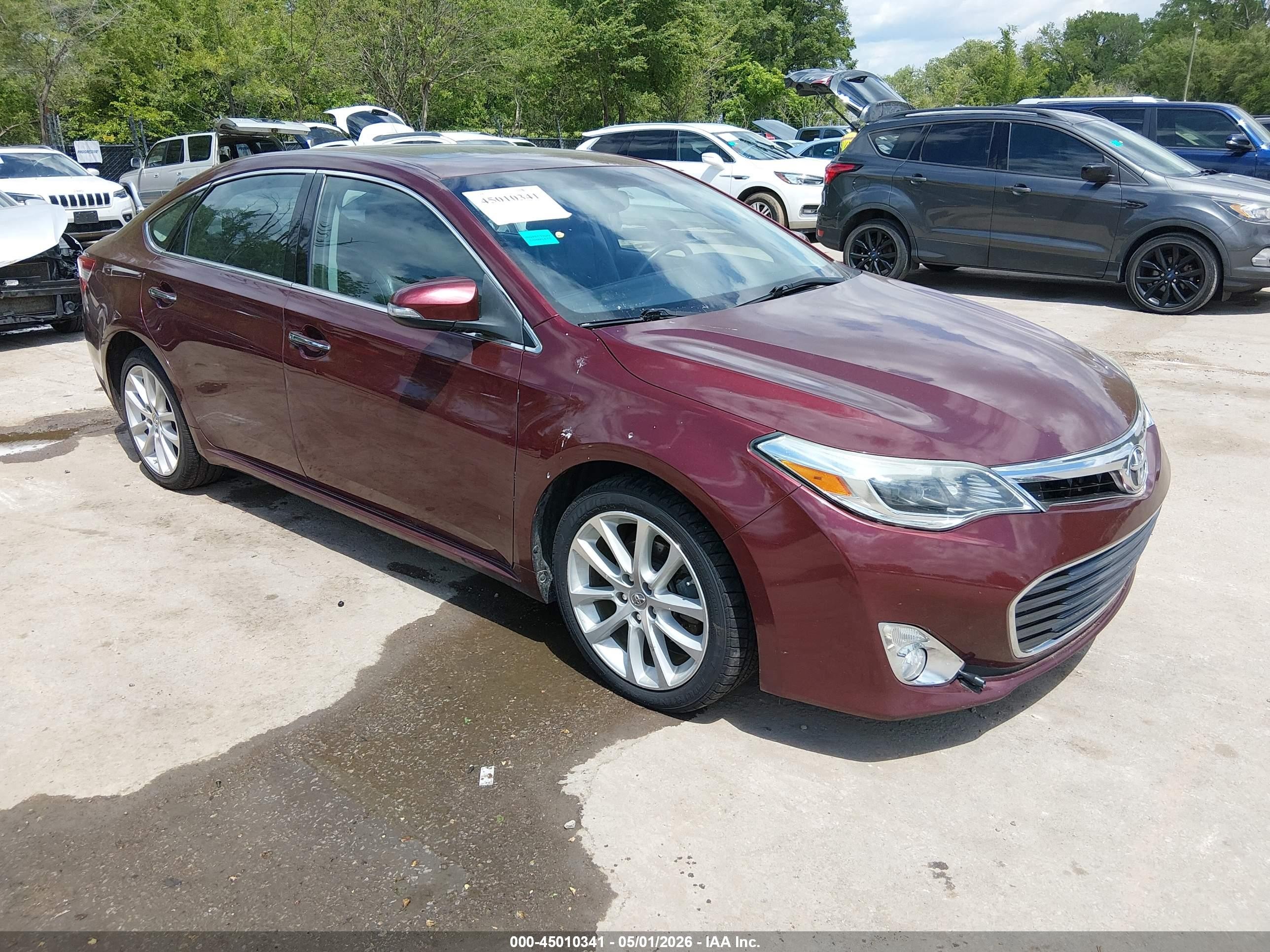 2013 Toyota Avalon Xle Touring Maroon vin: 4T1BK1EB7DU075632