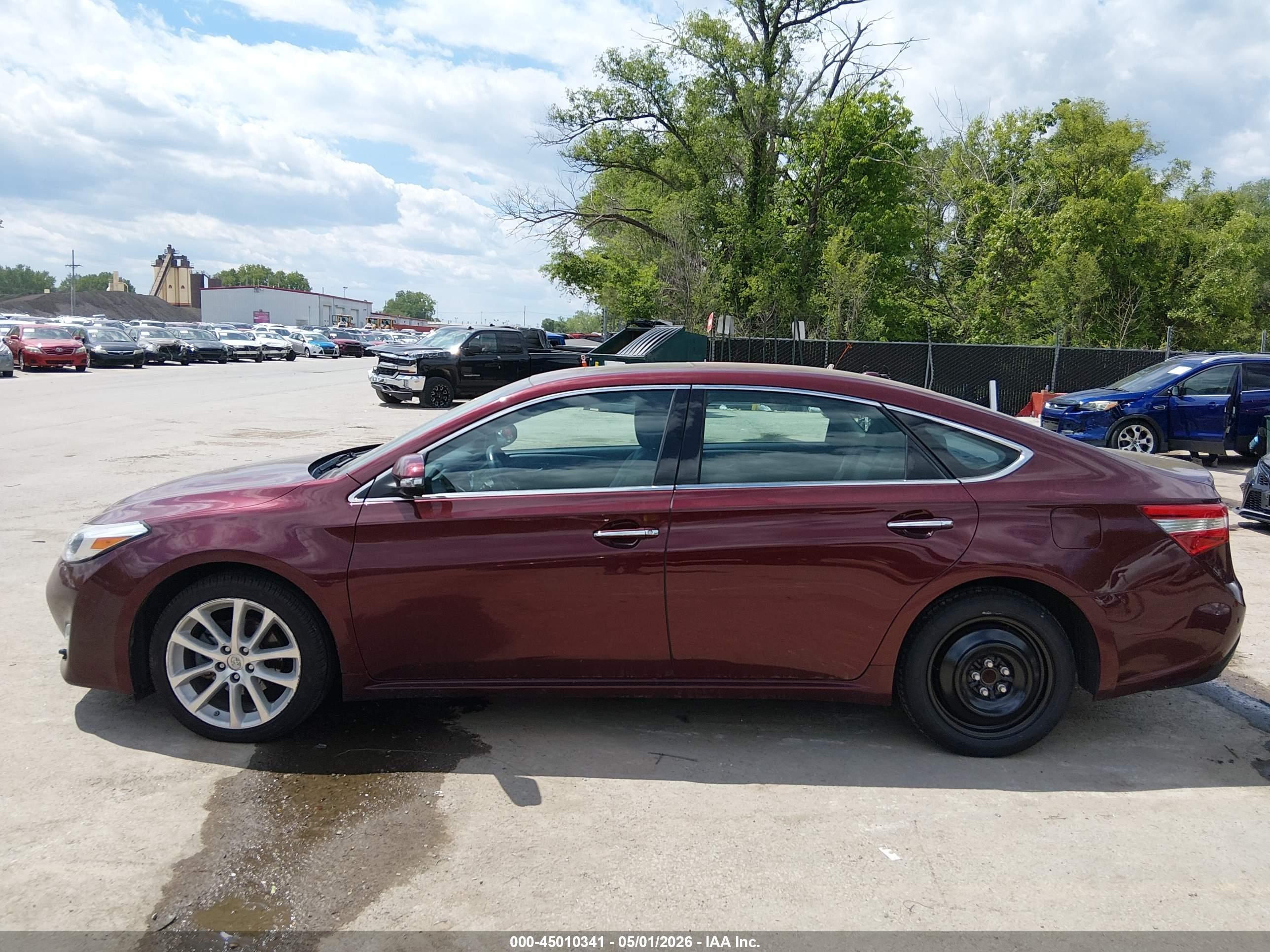 2013 Toyota Avalon Xle Touring Maroon vin: 4T1BK1EB7DU075632