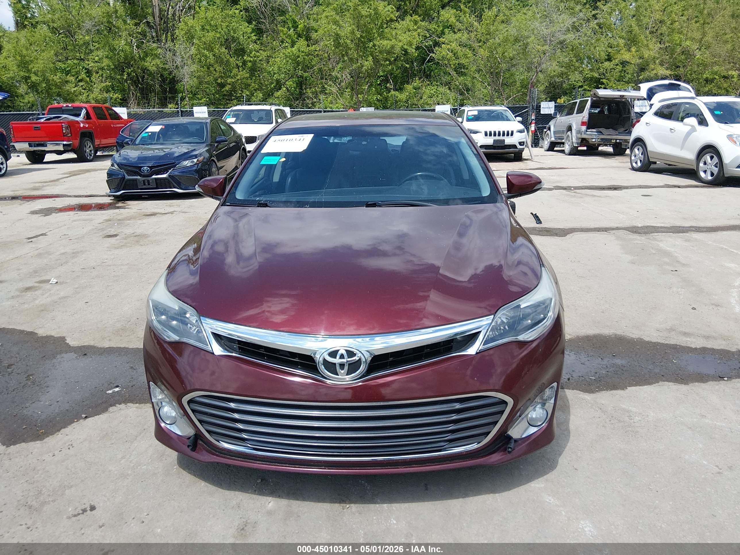 2013 Toyota Avalon Xle Touring Maroon vin: 4T1BK1EB7DU075632