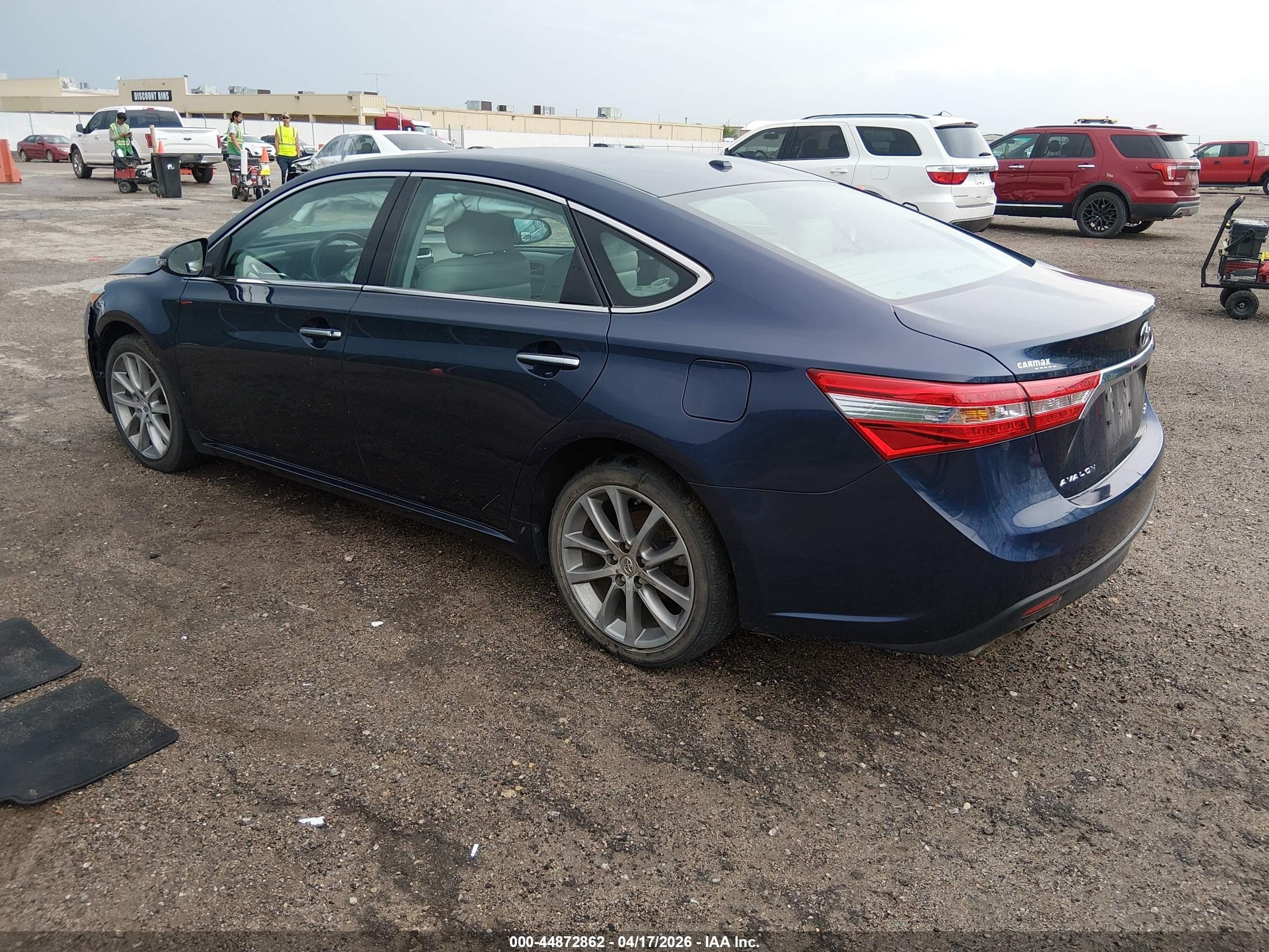 2014 Toyota Avalon Xle Touring Blue vin: 4T1BK1EB7EU087328