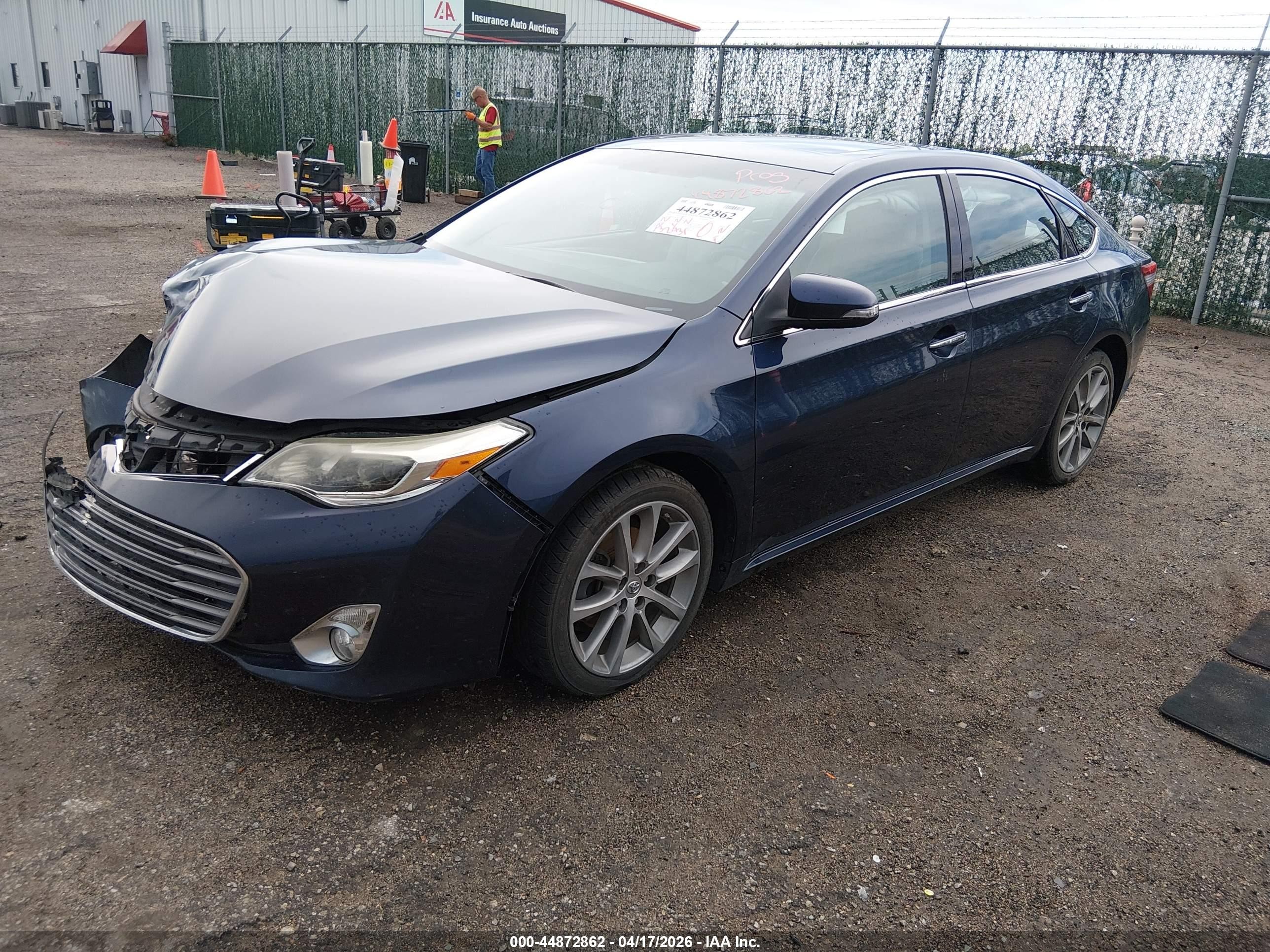 2014 Toyota Avalon Xle Touring Blue vin: 4T1BK1EB7EU087328