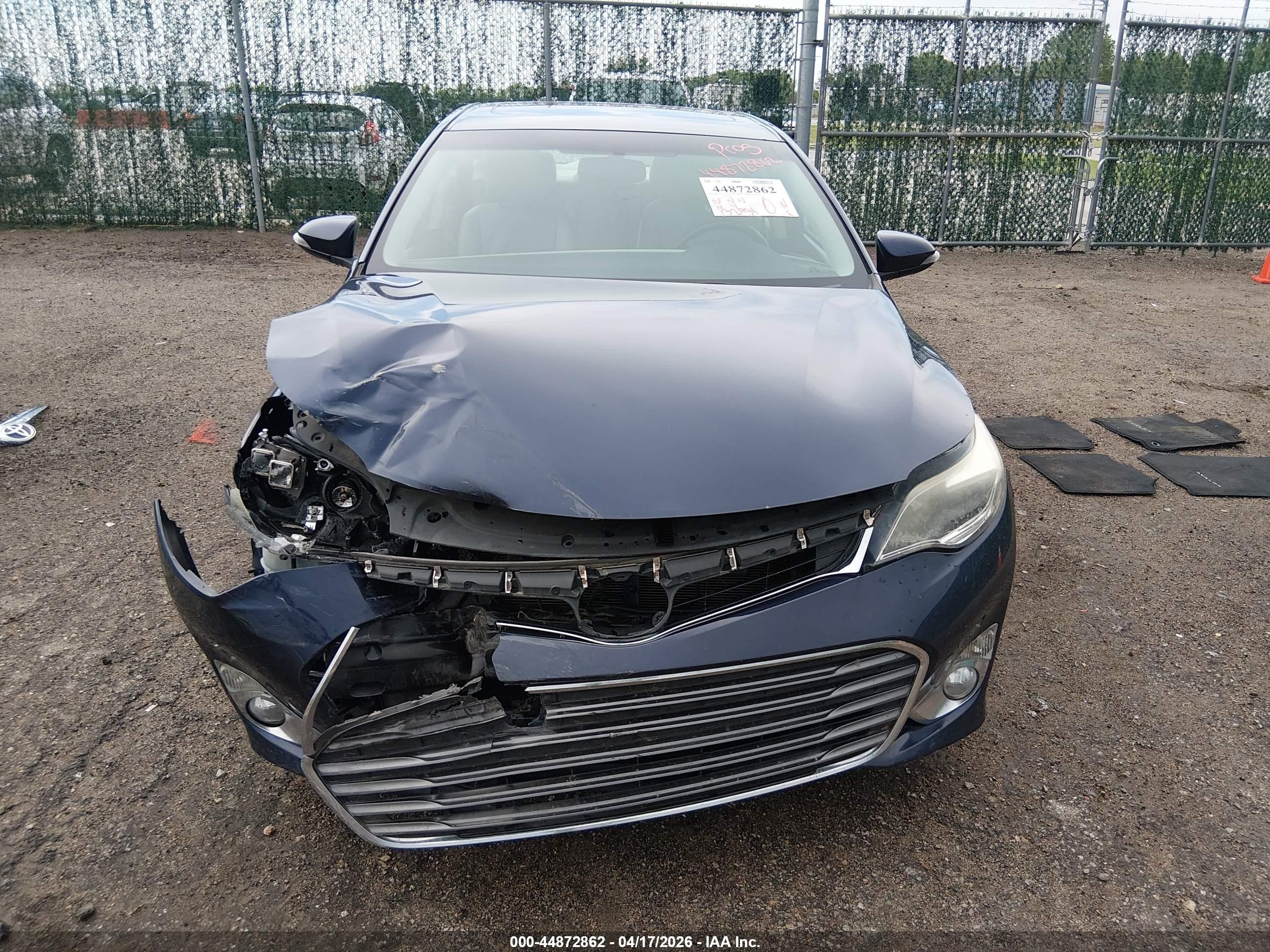 2014 Toyota Avalon Xle Touring Blue vin: 4T1BK1EB7EU087328