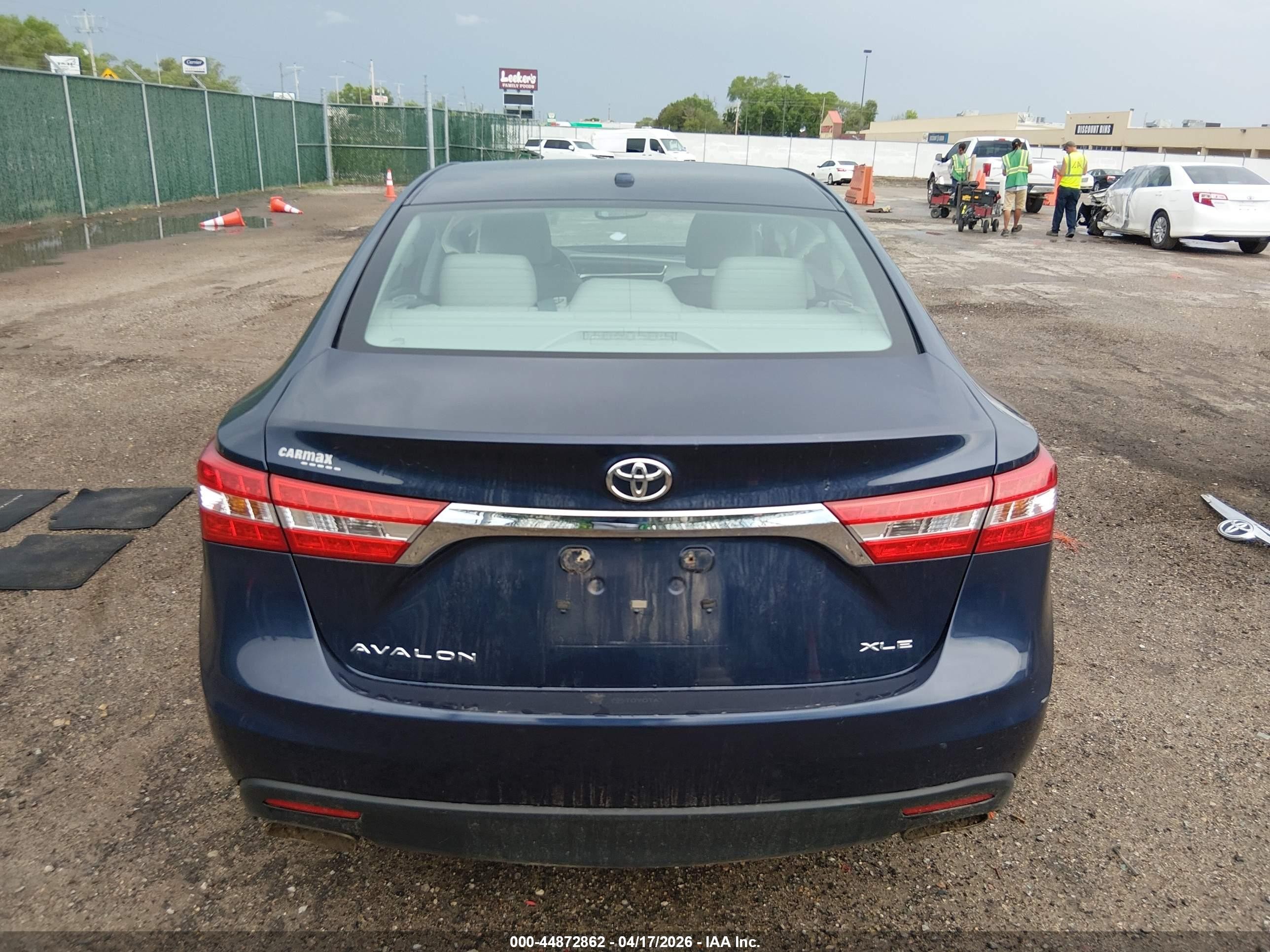 2014 Toyota Avalon Xle Touring Blue vin: 4T1BK1EB7EU087328