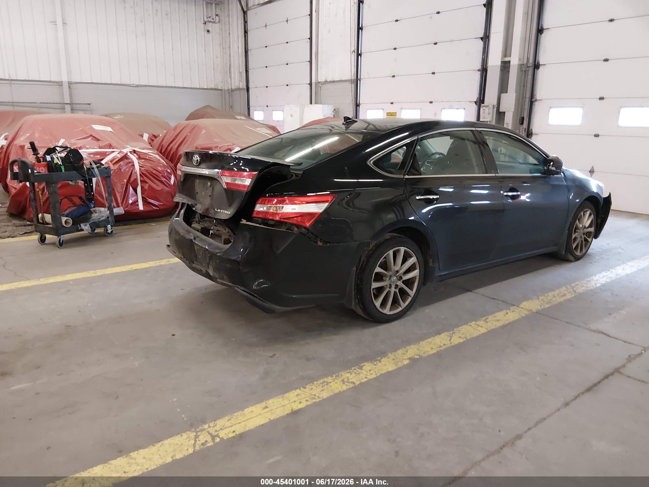 2014 Toyota Avalon Limited Черный vin: 4T1BK1EB7EU088480