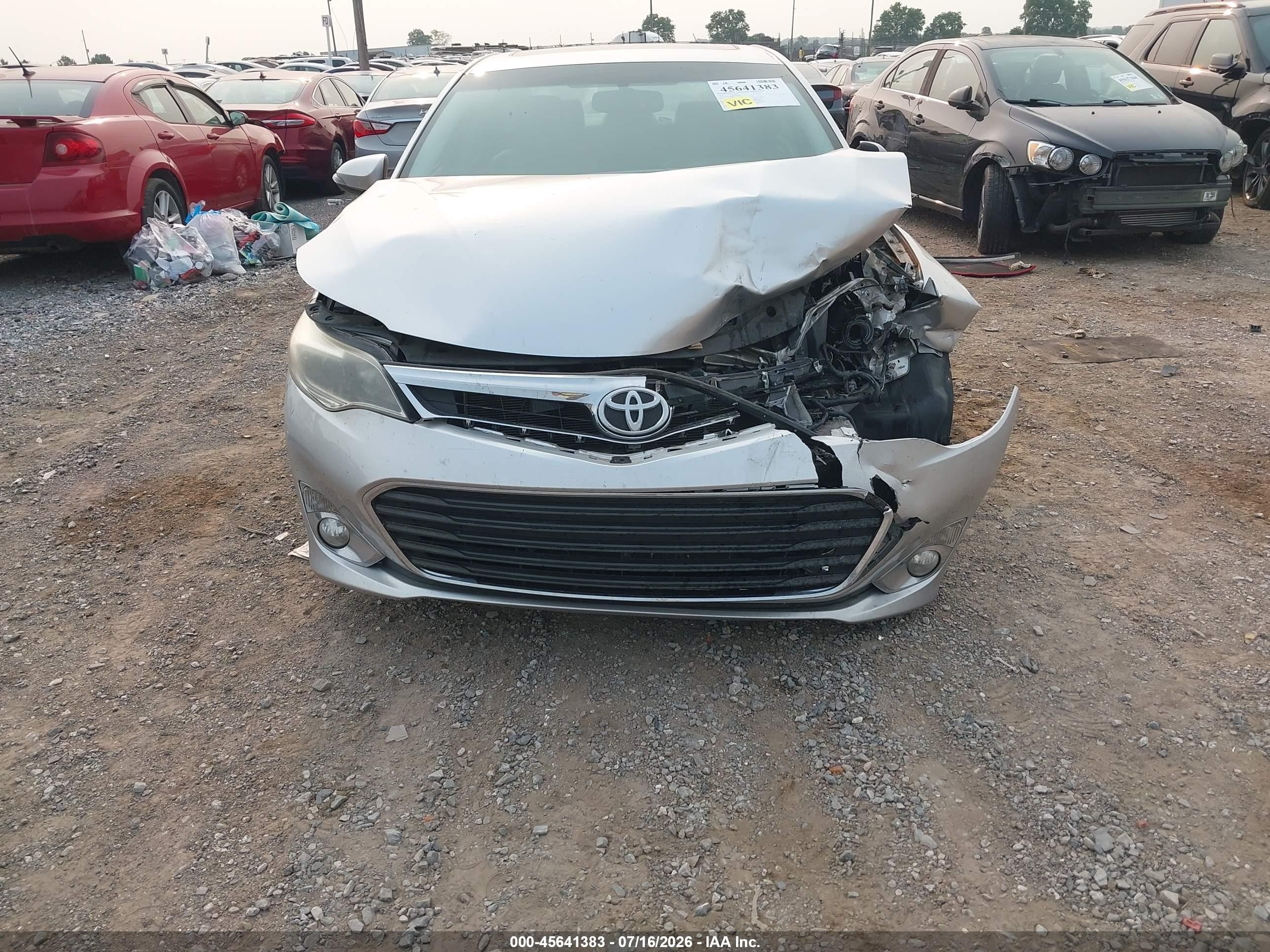 2014 Toyota Avalon Xle Touring Silver vin: 4T1BK1EB7EU089905