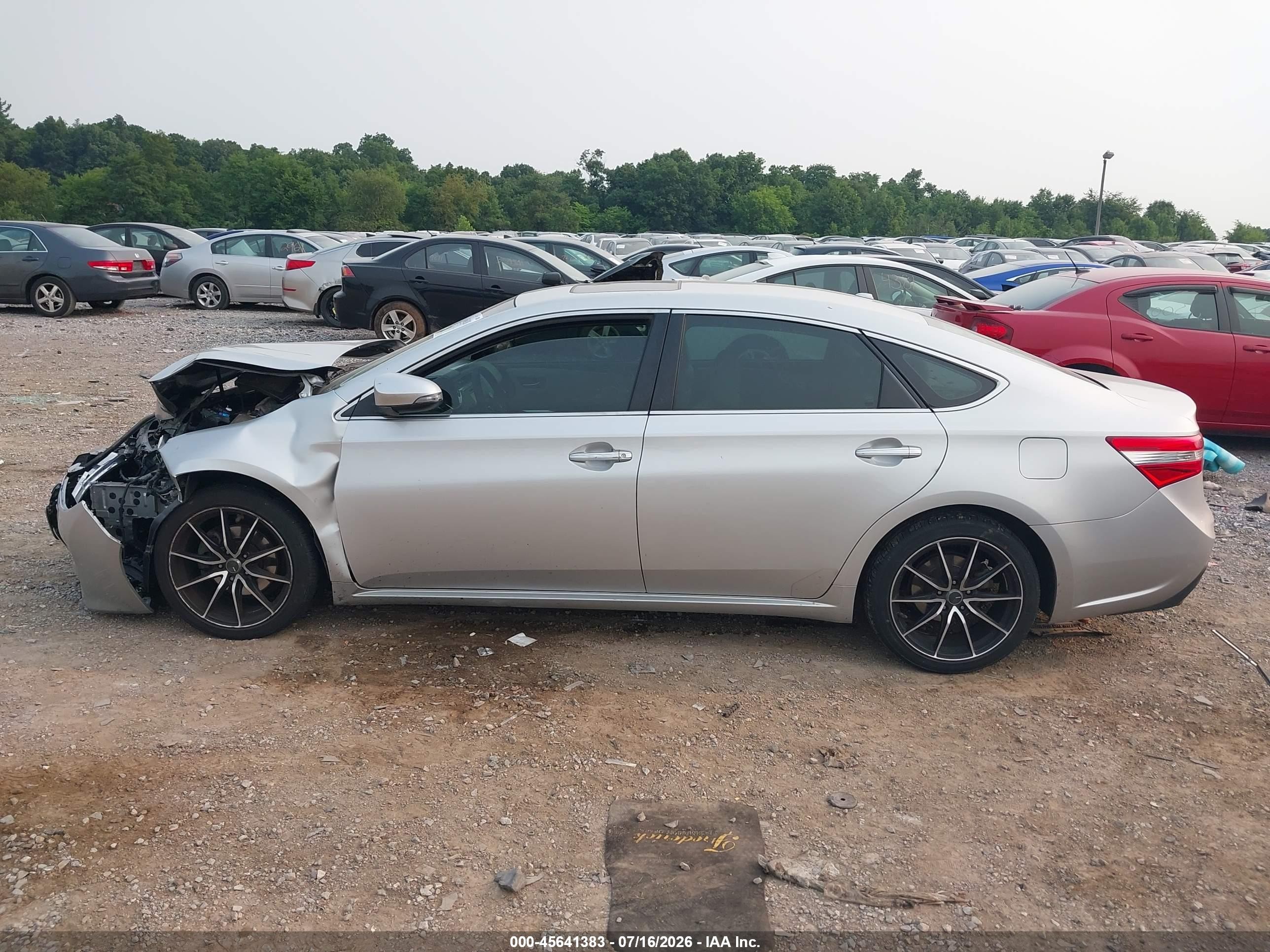2014 Toyota Avalon Xle Touring Silver vin: 4T1BK1EB7EU089905