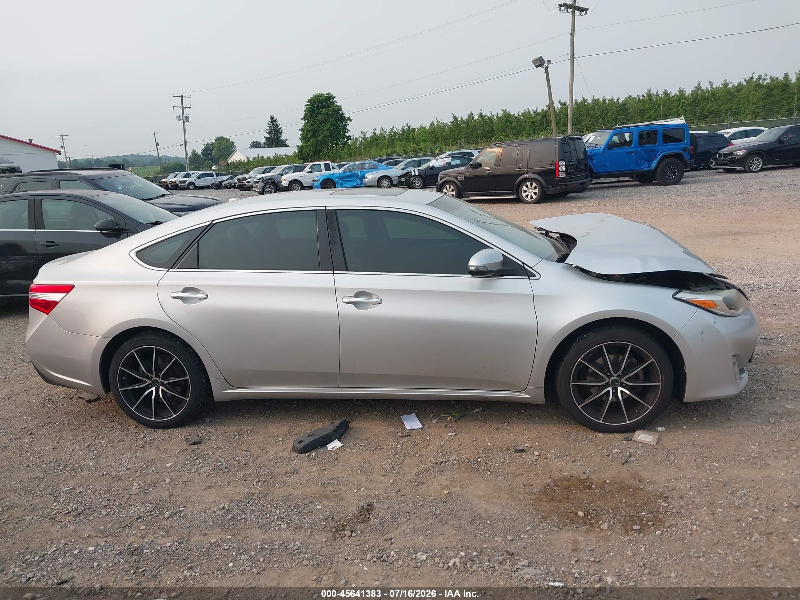 2014 Toyota Avalon Xle Touring Silver vin: 4T1BK1EB7EU089905