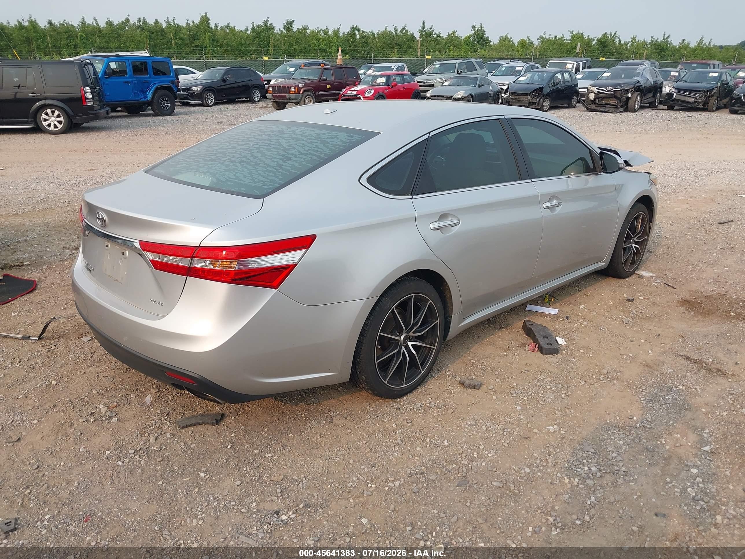 2014 Toyota Avalon Xle Touring Silver vin: 4T1BK1EB7EU089905