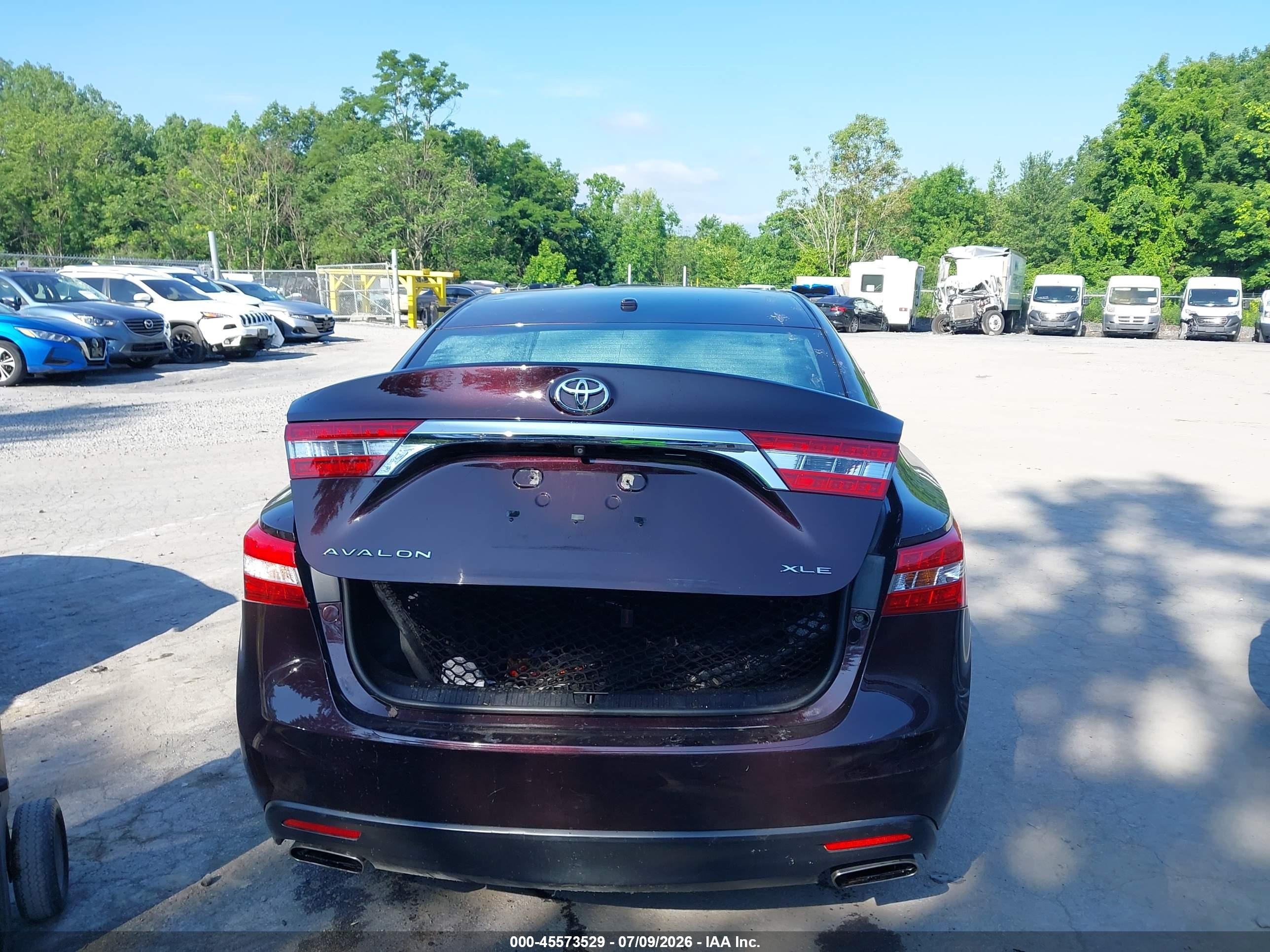 2014 Toyota Avalon Xle Touring Maroon vin: 4T1BK1EB7EU092383