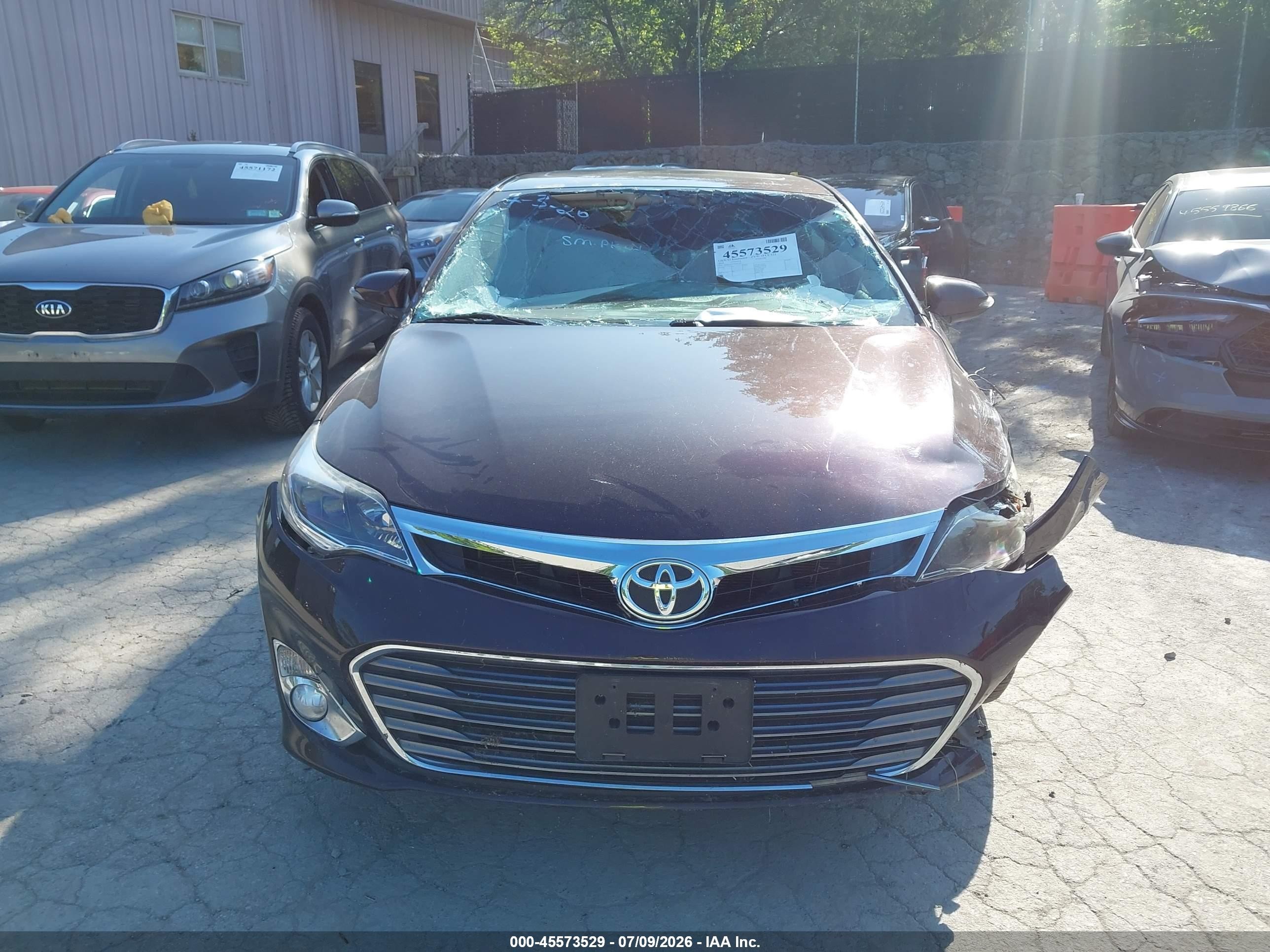 2014 Toyota Avalon Xle Touring Maroon vin: 4T1BK1EB7EU092383