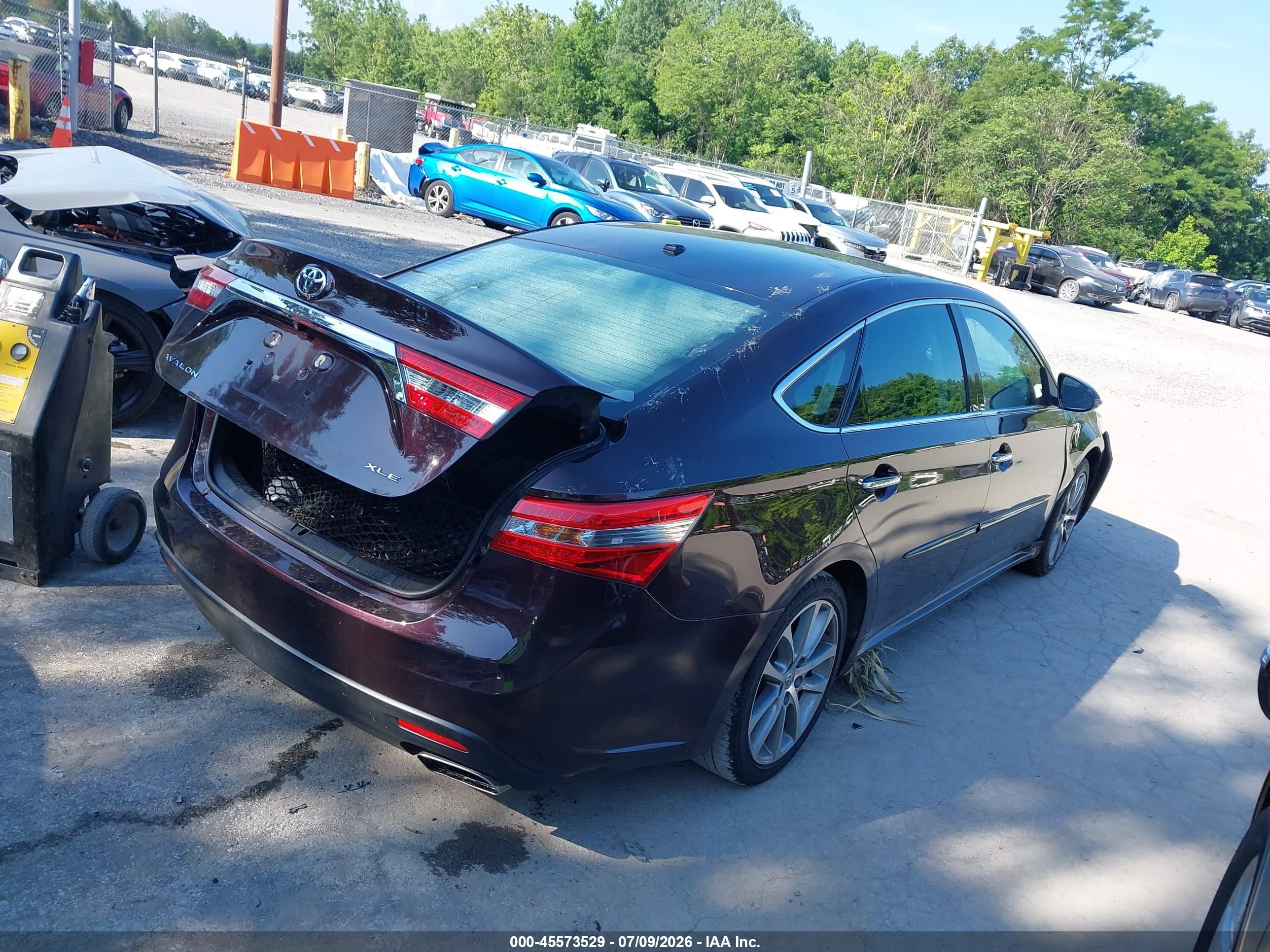 2014 Toyota Avalon Xle Touring Maroon vin: 4T1BK1EB7EU092383