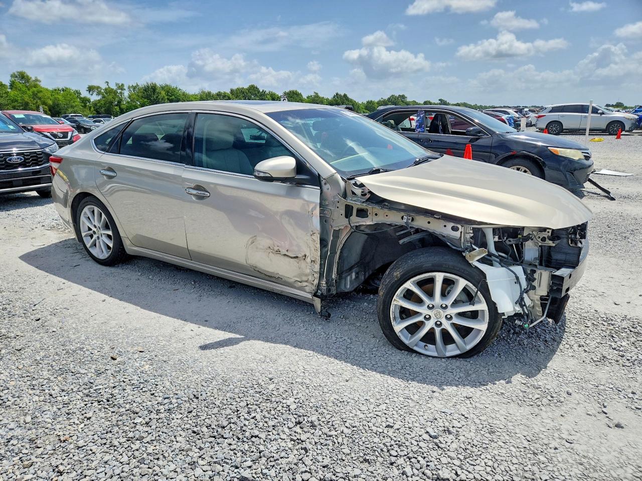 2014 Toyota Avalon Limited Золотой vin: 4T1BK1EB7EU095641