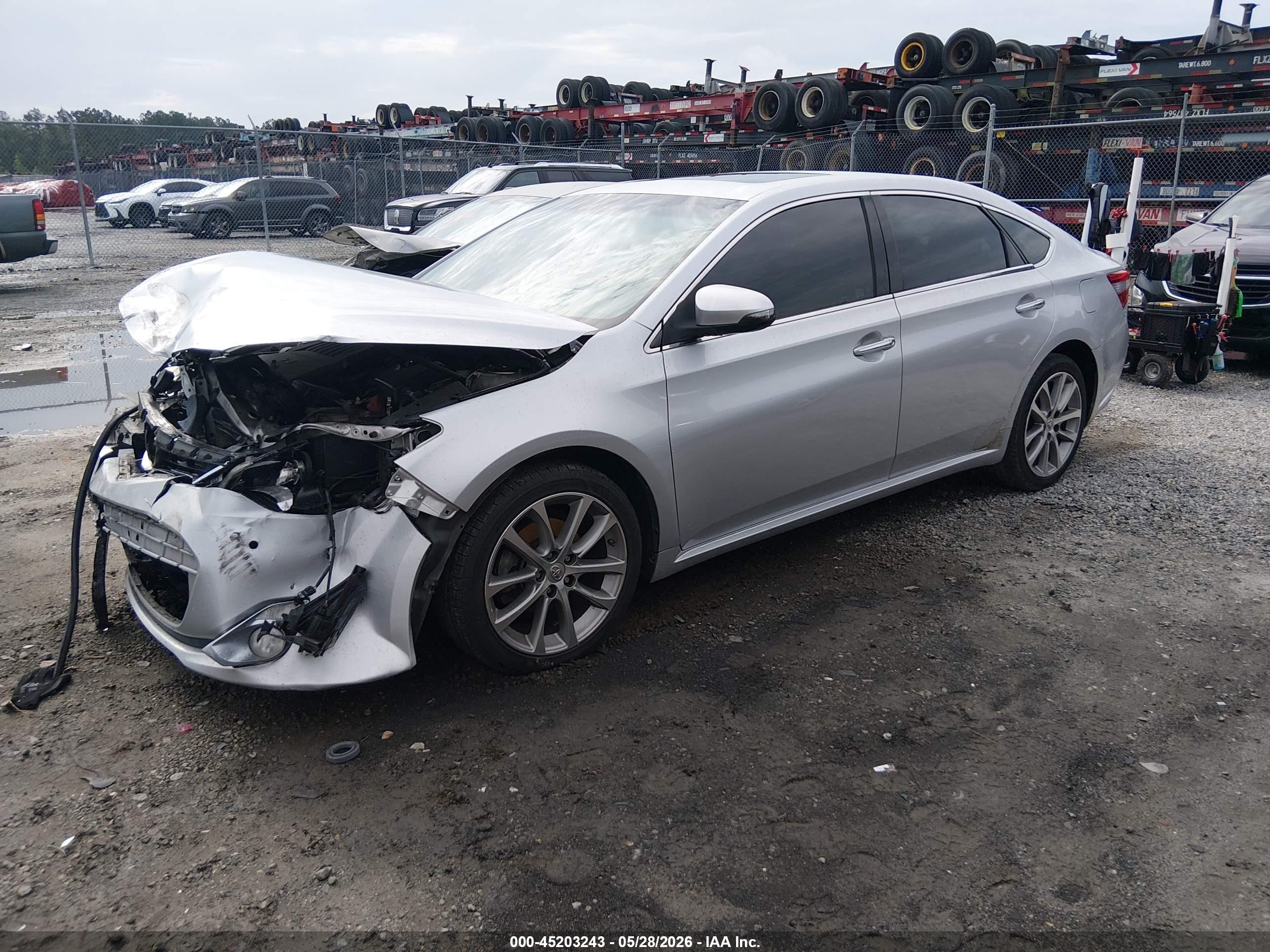 2014 Toyota Avalon Xle Touring Gray vin: 4T1BK1EB7EU106573