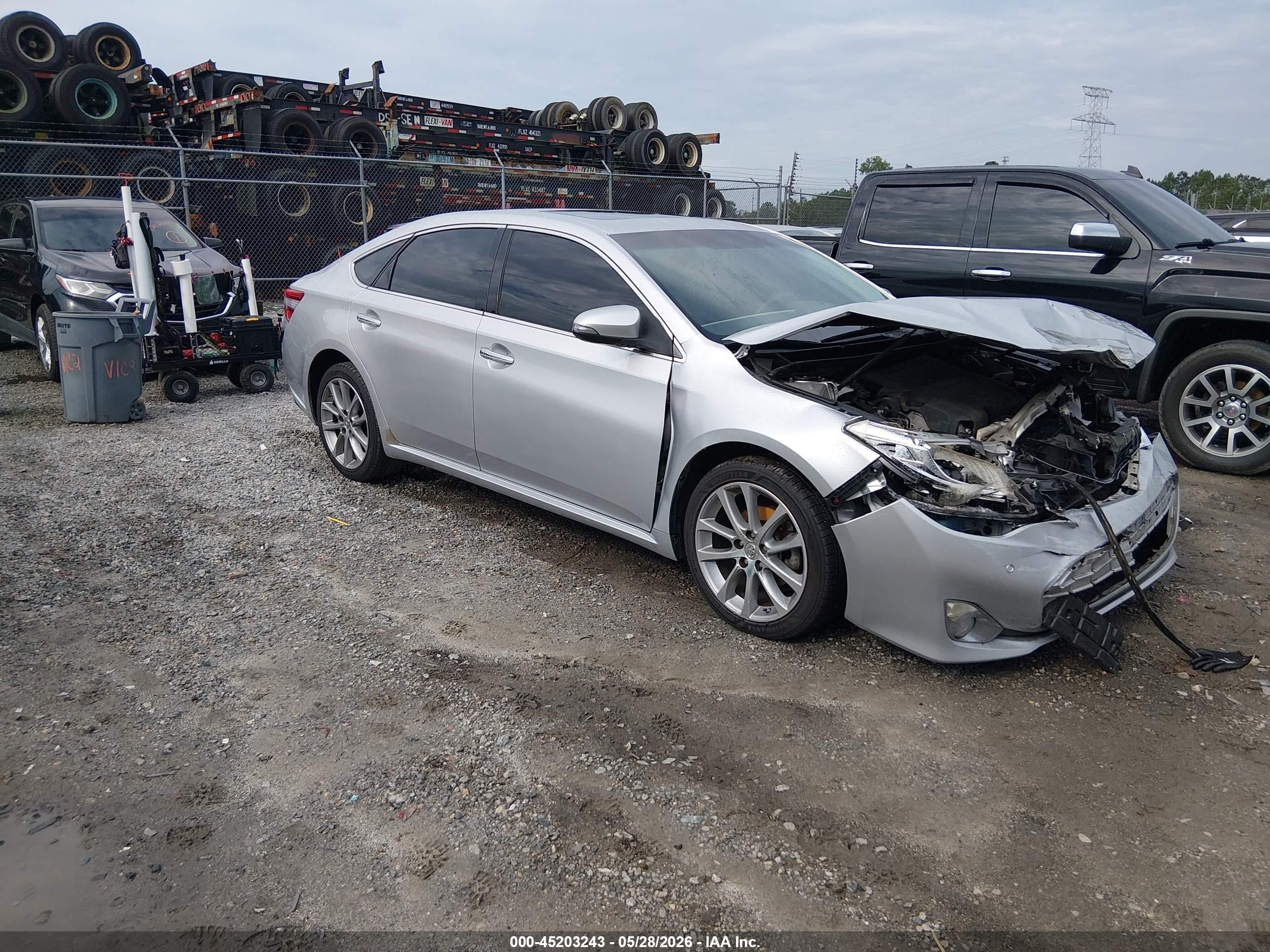 2014 Toyota Avalon Xle Touring Gray vin: 4T1BK1EB7EU106573