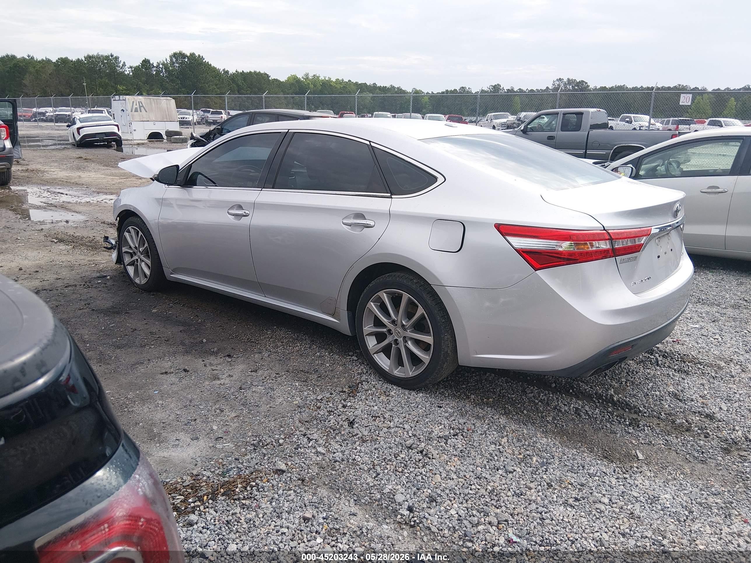 2014 Toyota Avalon Xle Touring Gray vin: 4T1BK1EB7EU106573