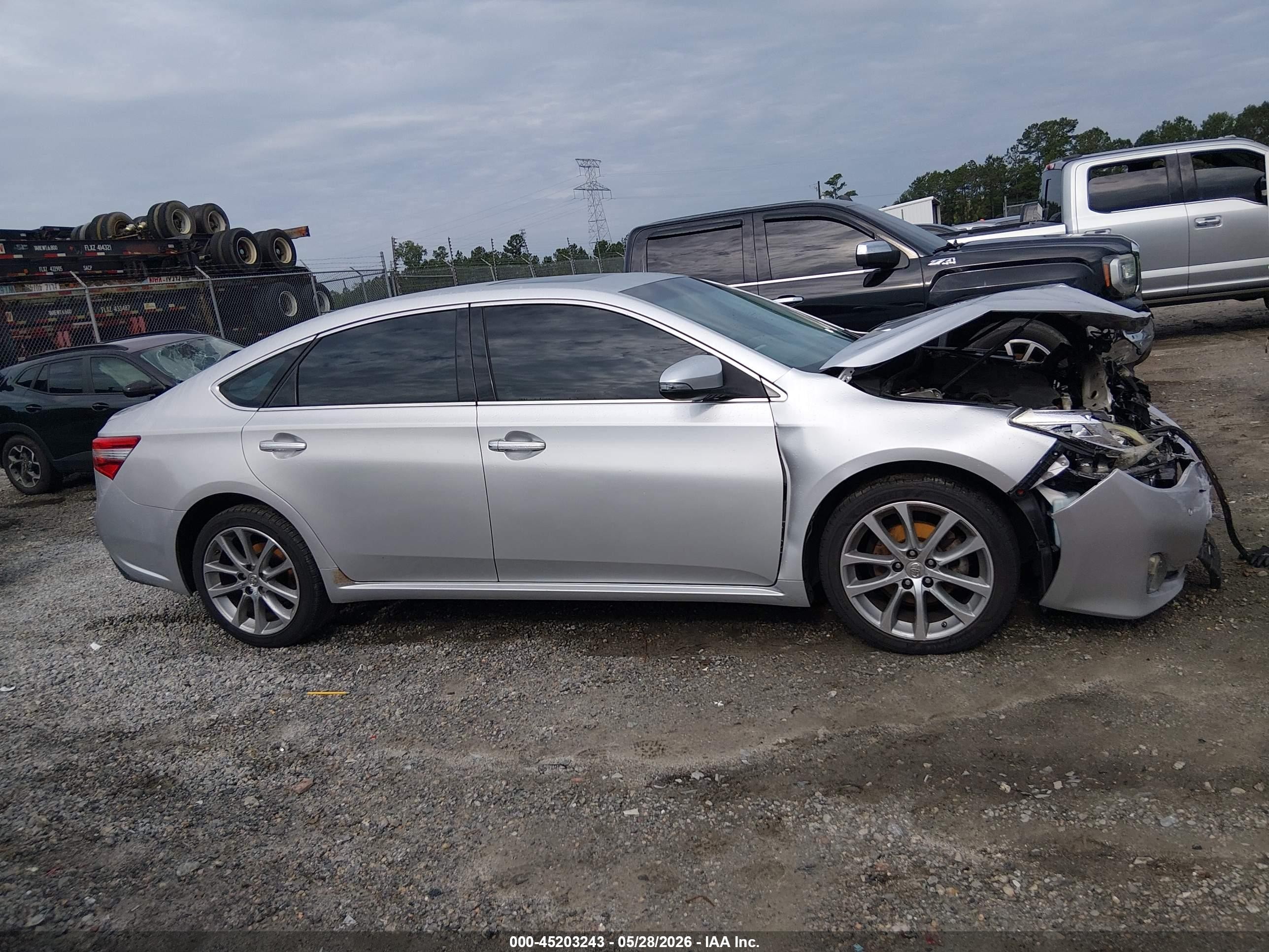 2014 Toyota Avalon Xle Touring Gray vin: 4T1BK1EB7EU106573