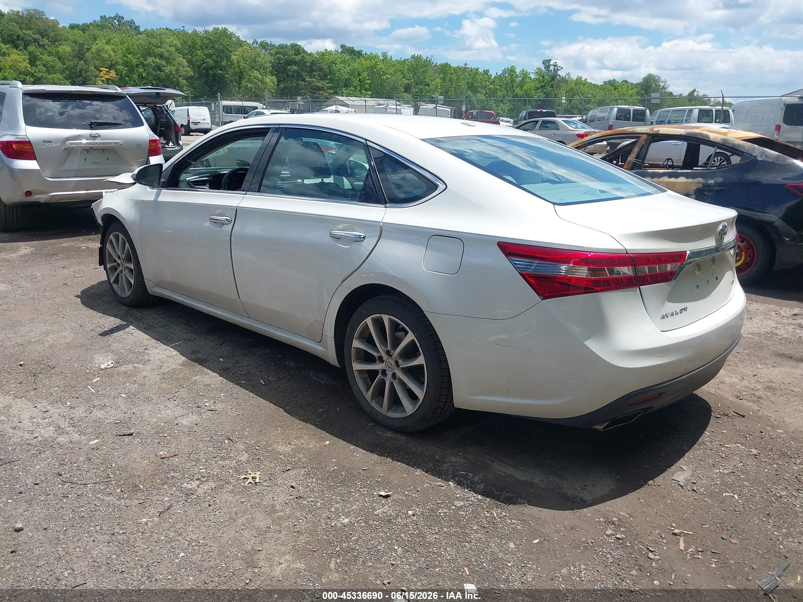 2014 Toyota Avalon Xle Touring Белый vin: 4T1BK1EB7EU108873