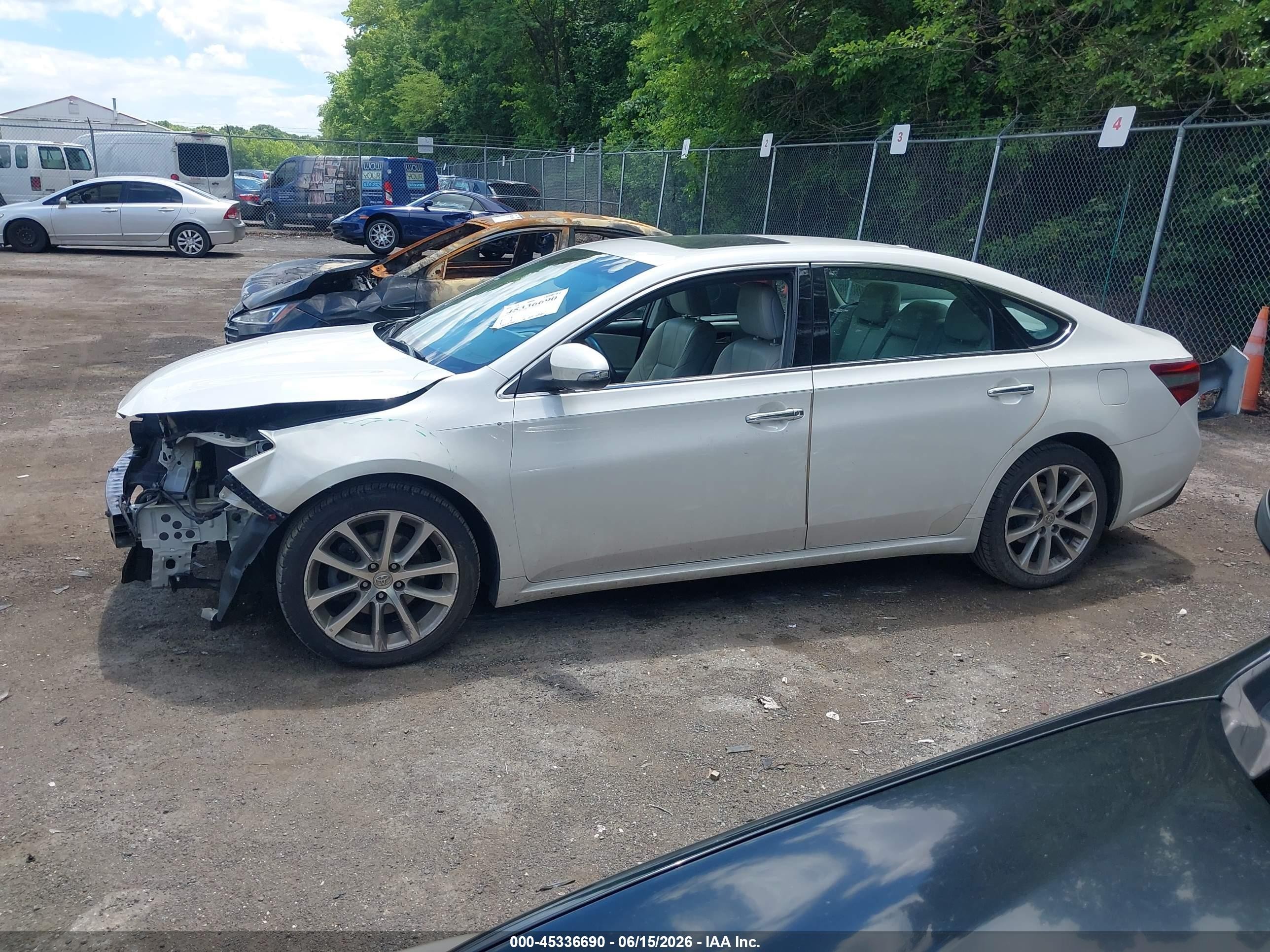 2014 Toyota Avalon Xle Touring Белый vin: 4T1BK1EB7EU108873
