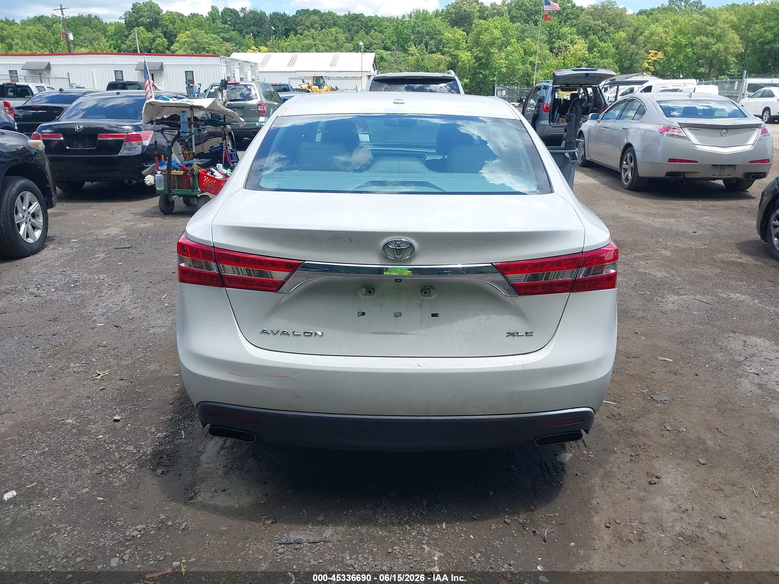 2014 Toyota Avalon Xle Touring Белый vin: 4T1BK1EB7EU108873